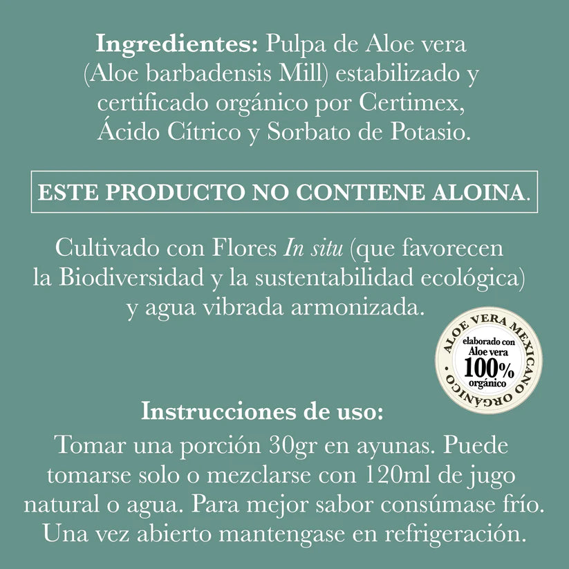 Boutique Herbal Aloe Vera Pulpa, 750 gramos