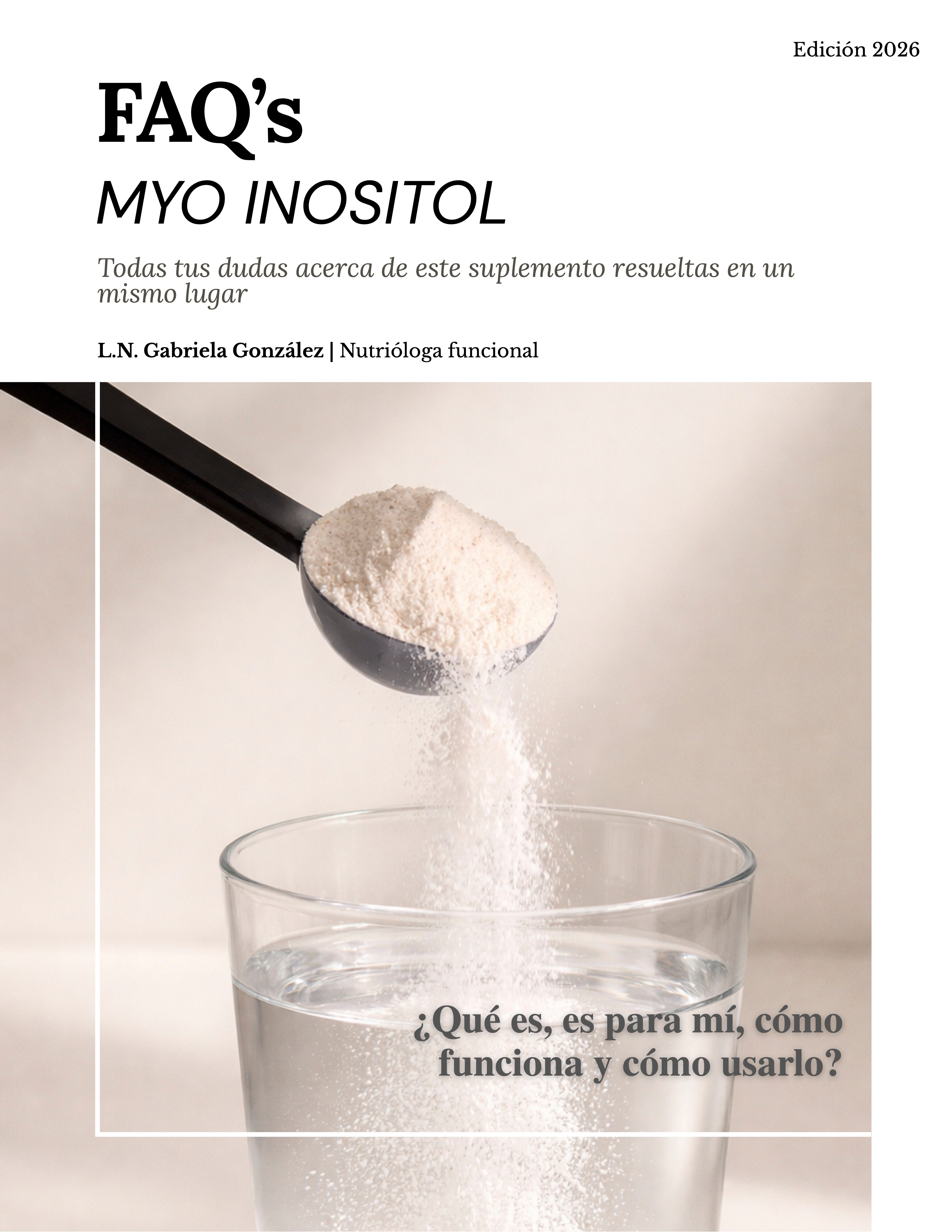Bundle Myo Inositol Holiherb + Guía Práctica