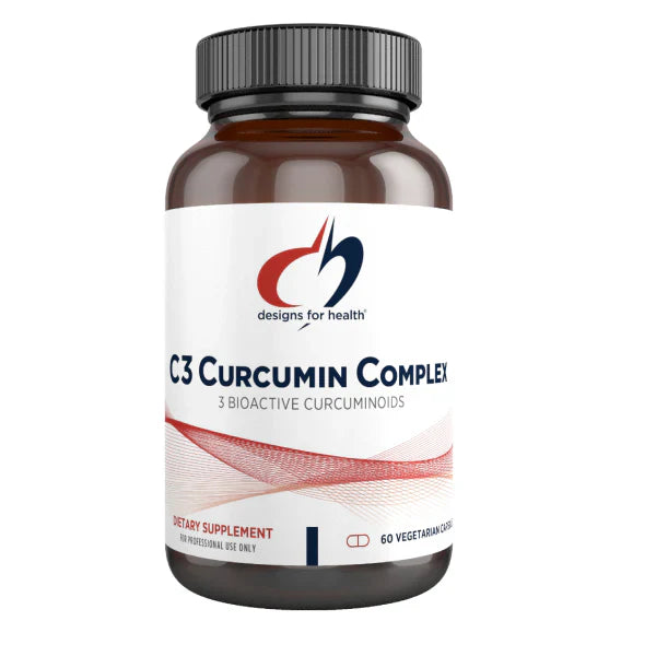 Designs for Health Curcumin Complex C3, 60 cápsulas