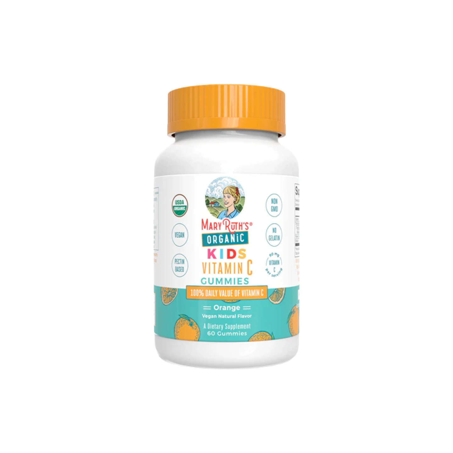 MaryRuth Organics Vitamina C Para Niños en Gomitas Orgánicas (60 gomitas)
