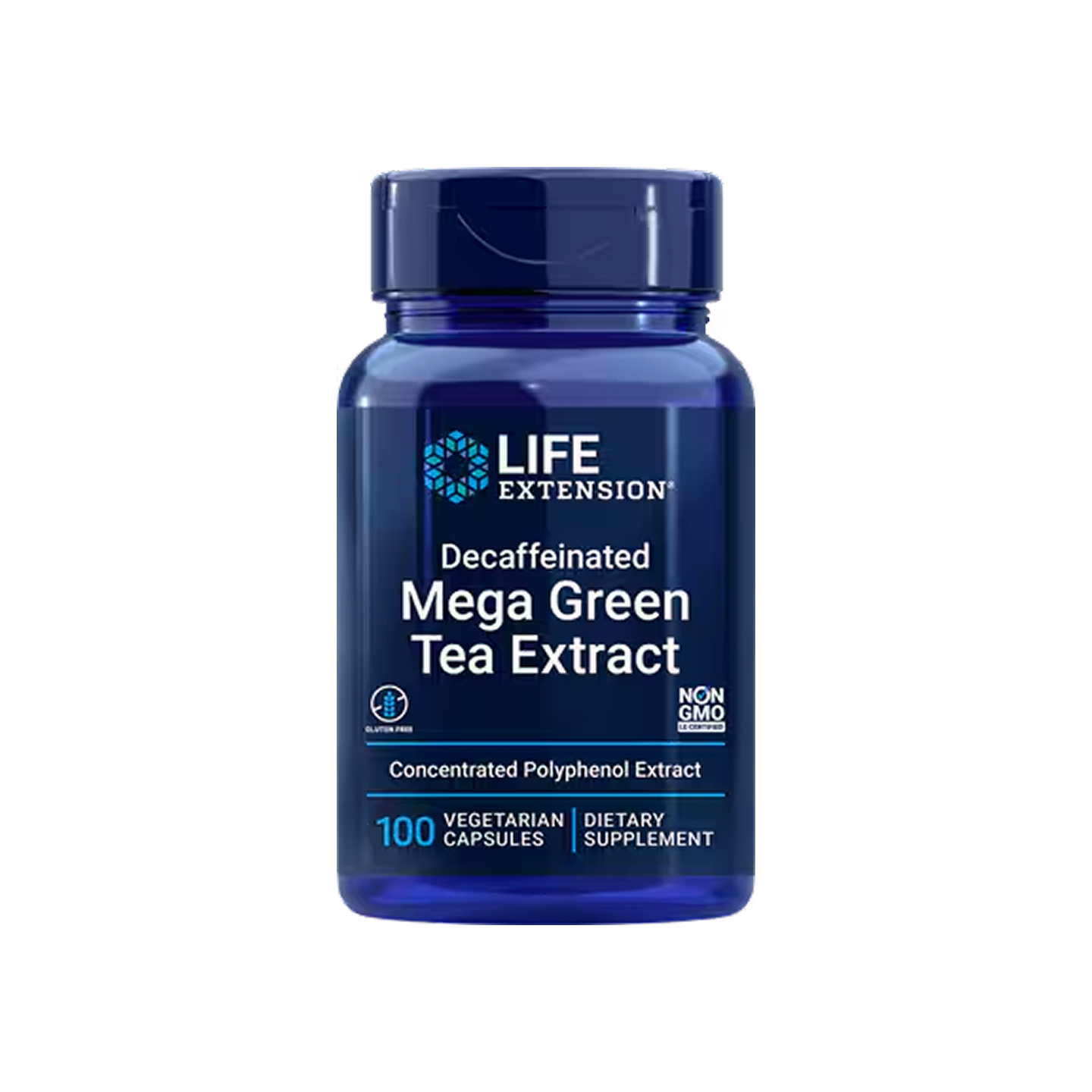 Life Extension Mega Green Tea Extract Descafeinado 725 mg, 100 cápsulas vegetales