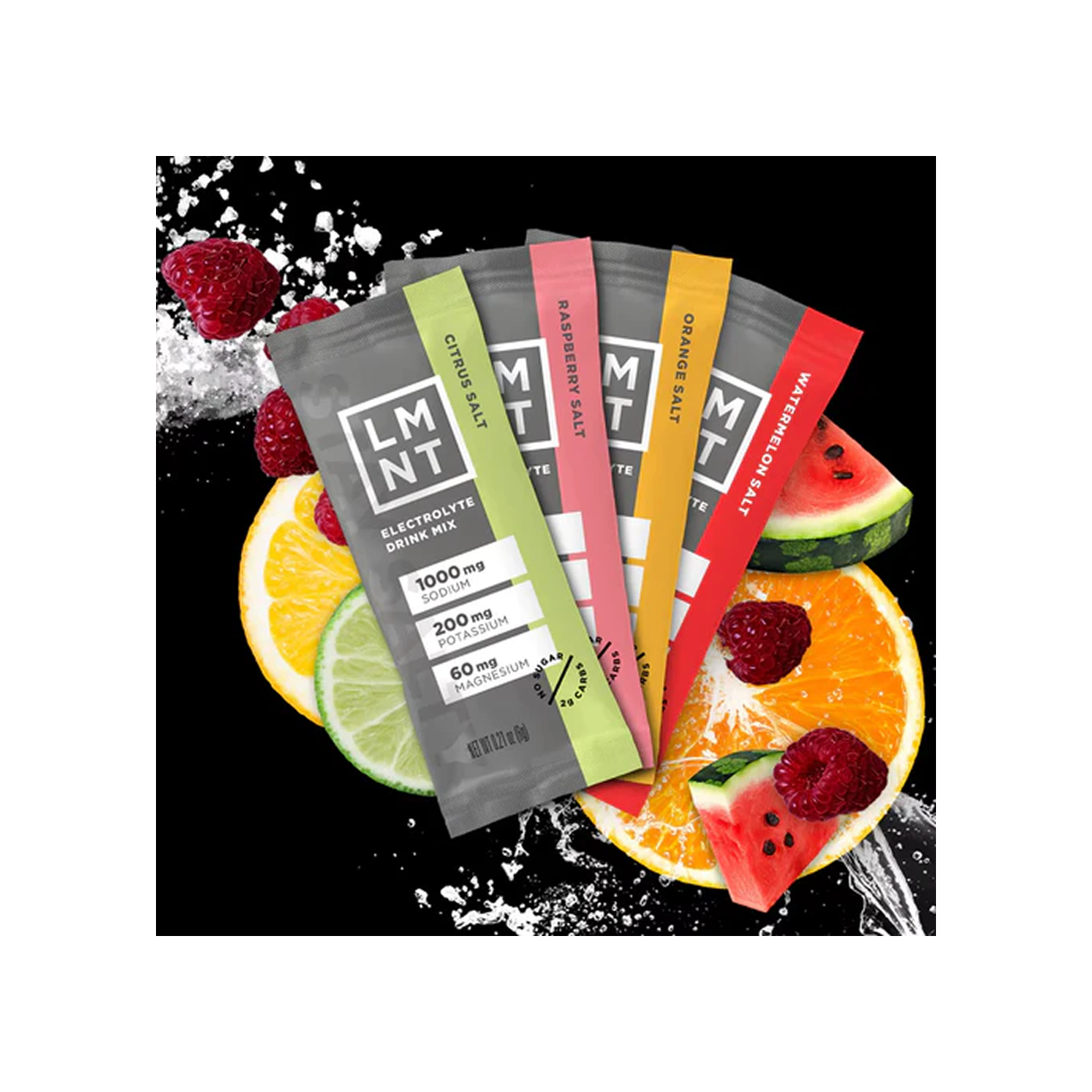 LMNT Electrolitos Sin Azúcar Variety Pack, 12 sobres