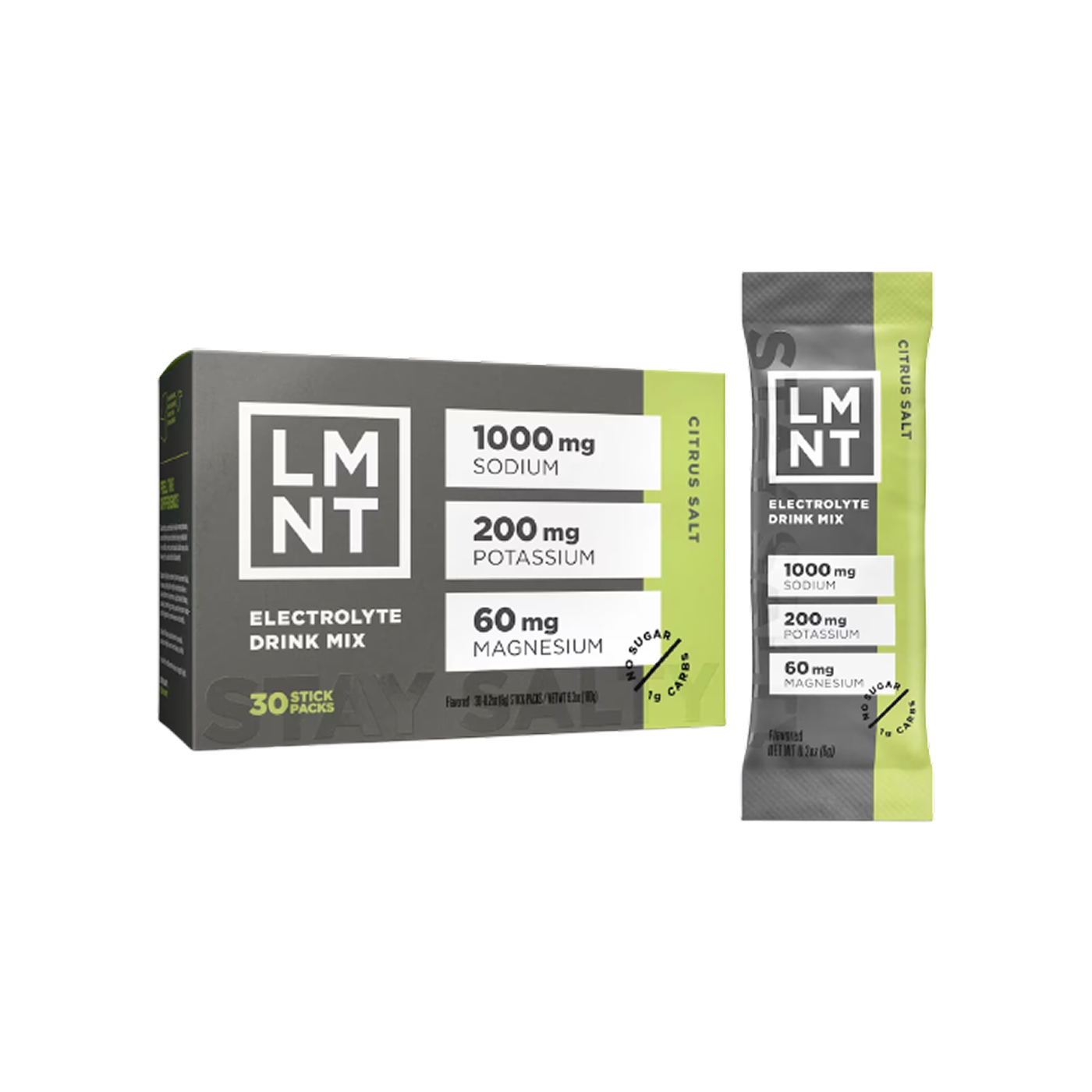 LMNT Recharge Electrolyte Drink Citrus Salt, 30 sticks