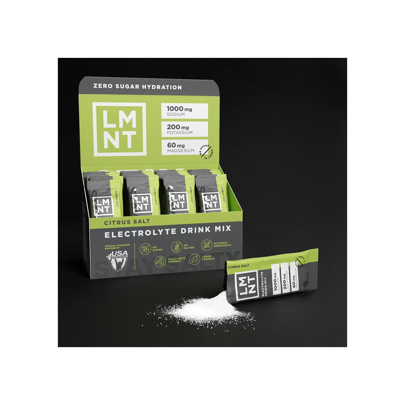 LMNT Recharge Electrolyte Drink Citrus Salt, 30 sticks