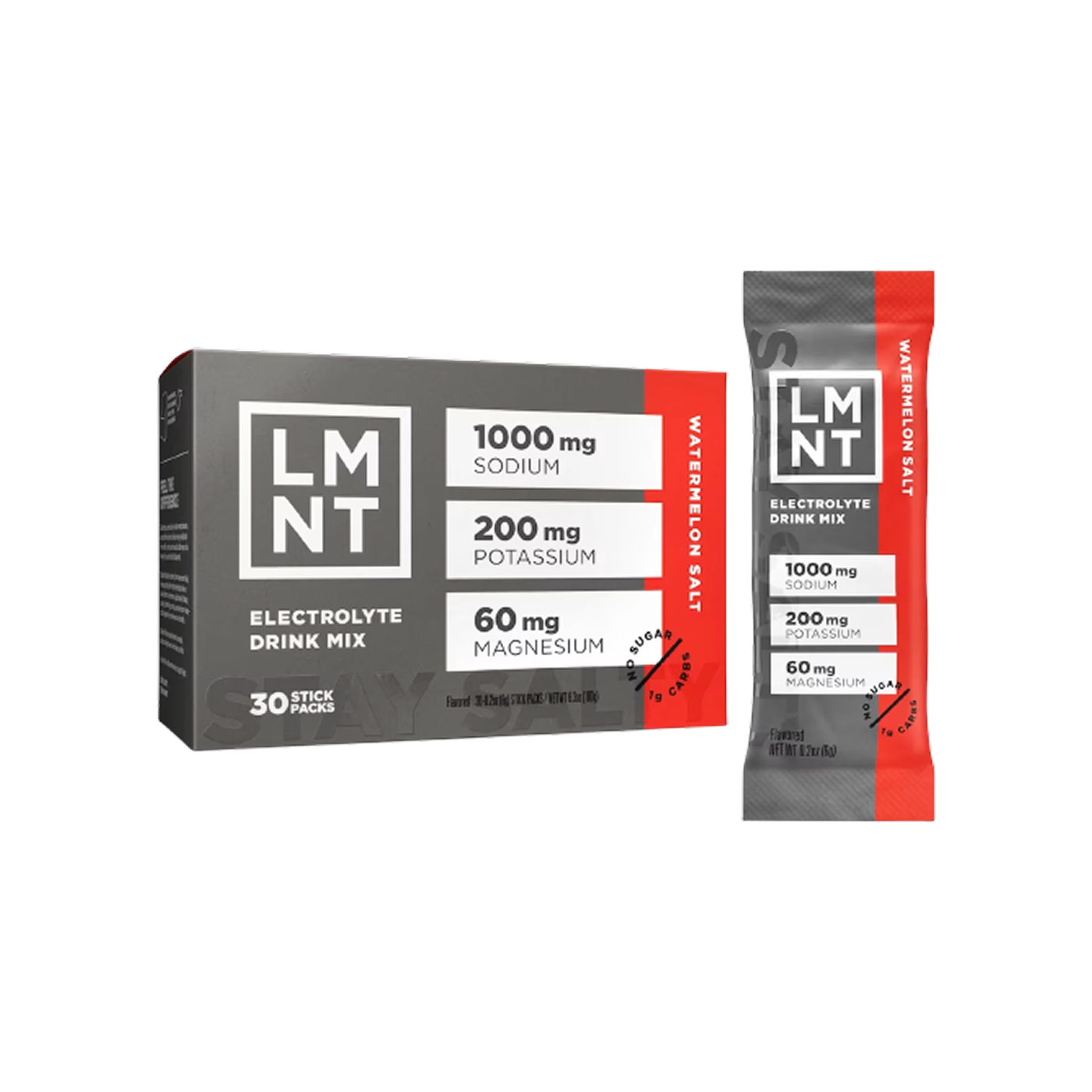 LMNT Recharge Electrolyte Drink Watermelon Salt, 30 sticks
