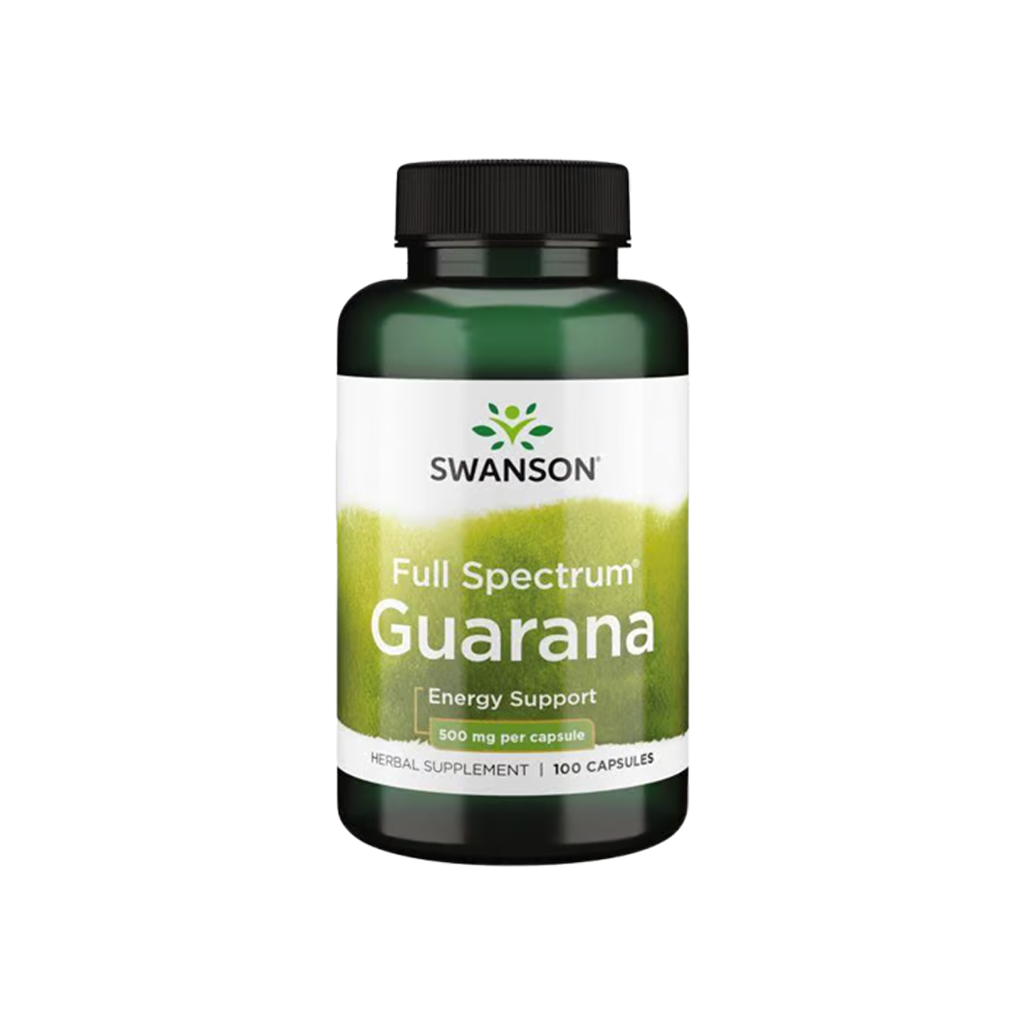 Swanson Premium Guaraná 500 mg 100 cápsulas