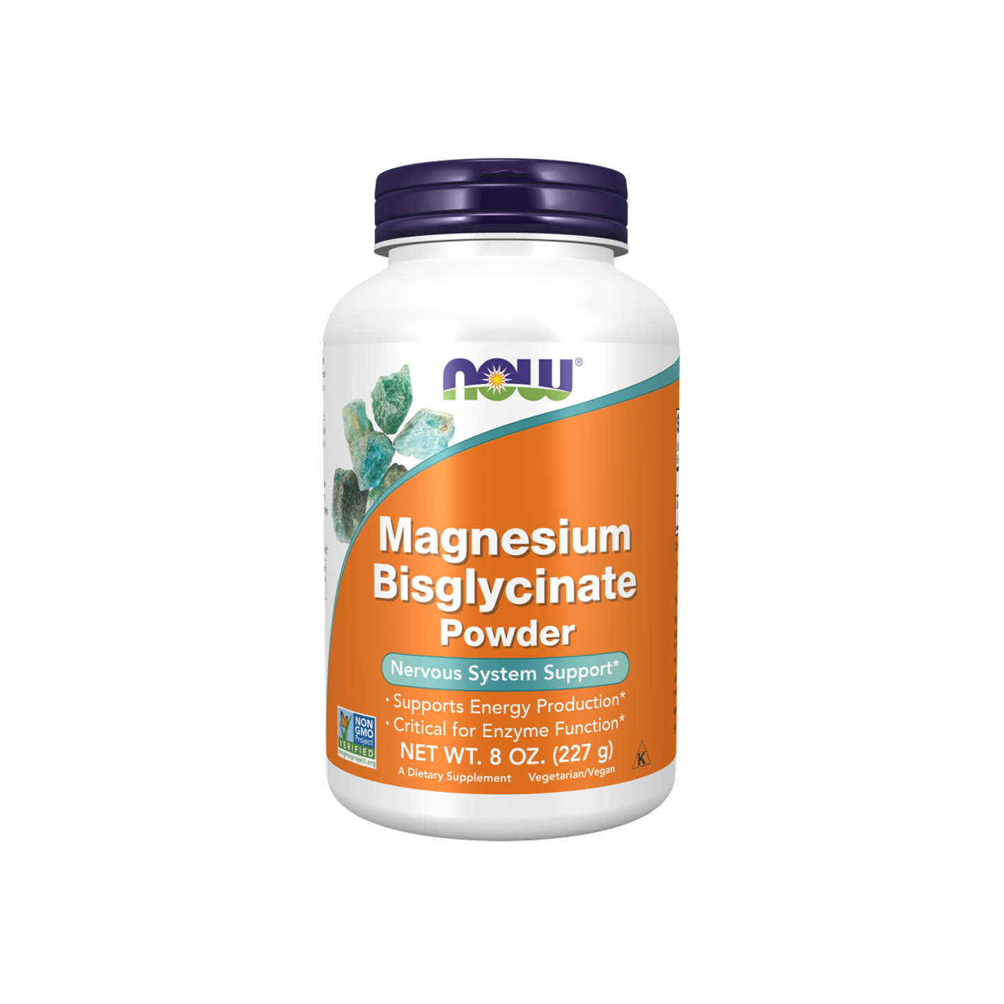 NOW Foods Magnesio Bisglicinato, 227 g (Polvo)