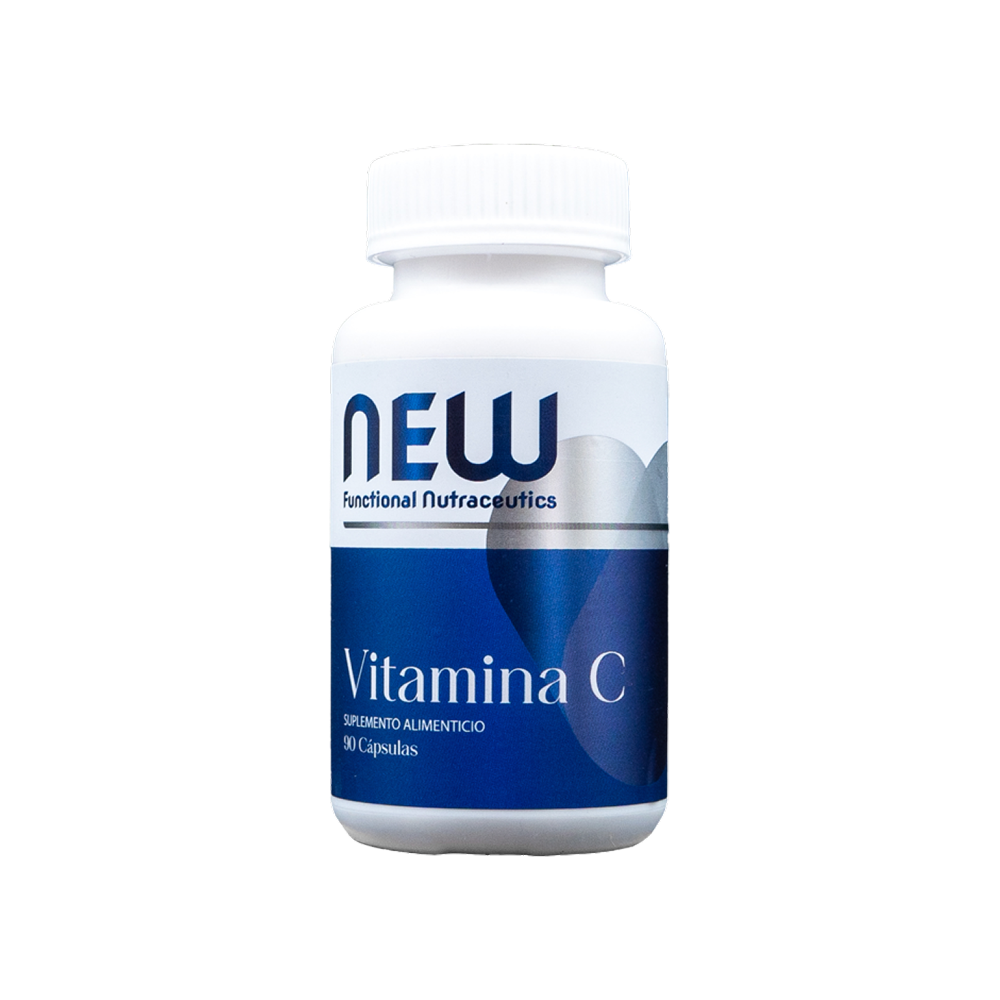 New Functional Vitamina C 1000 mg, 90 cápsulas
