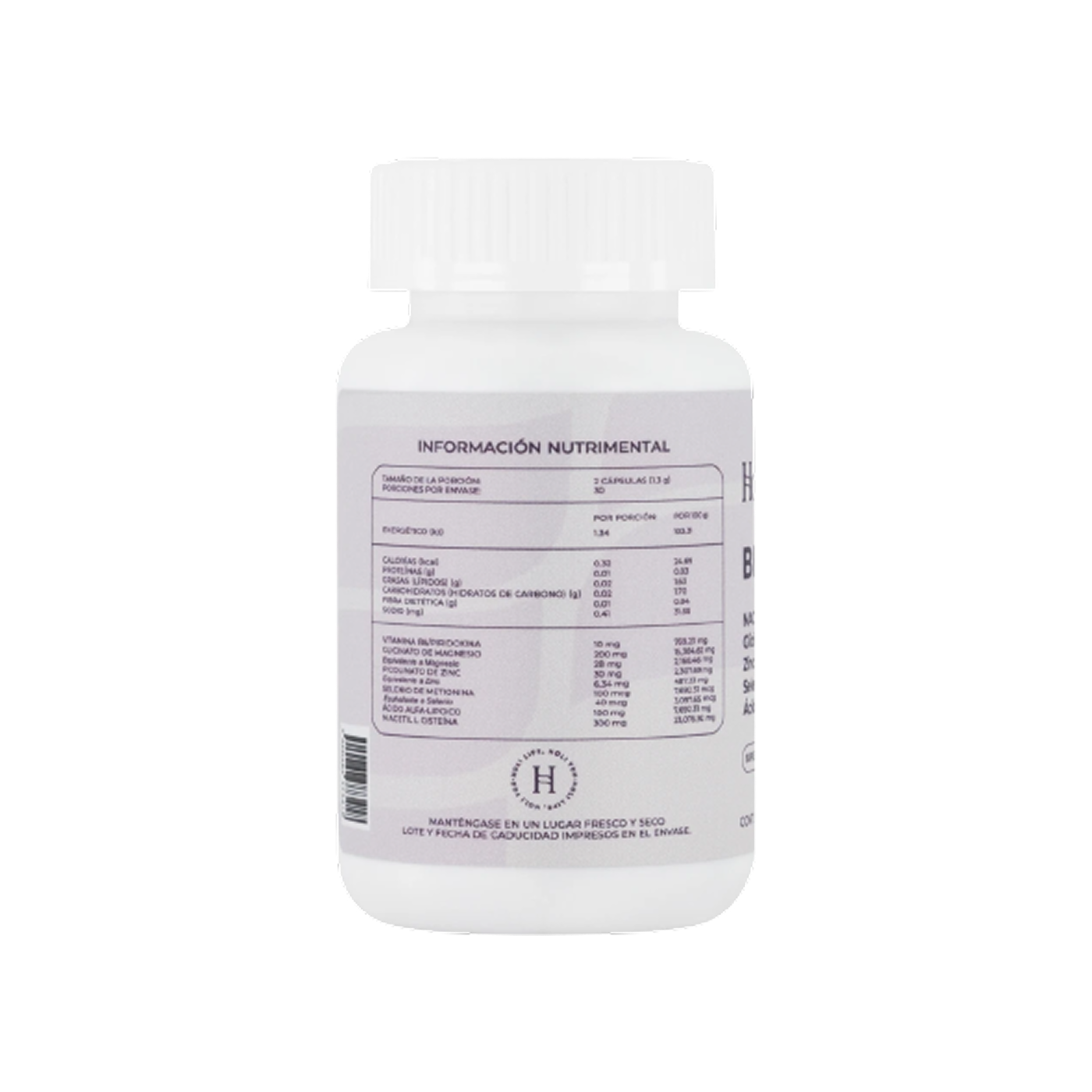 Holiherb BH Cápsulas de Balance Hormonal, 60 cápsulas