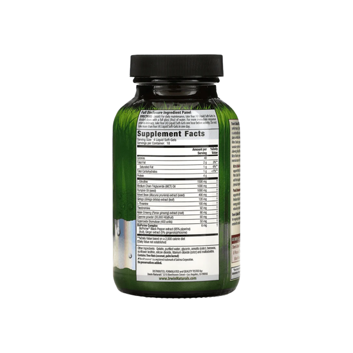 Irwin Naturals Steel Libido Red 75 softgels