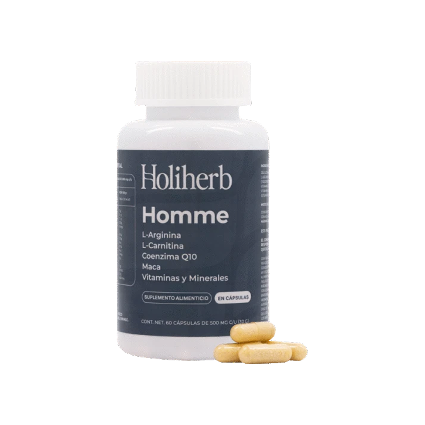 Holiherb Kit 3 Homme Fertilidad Masculina, 3 frascos