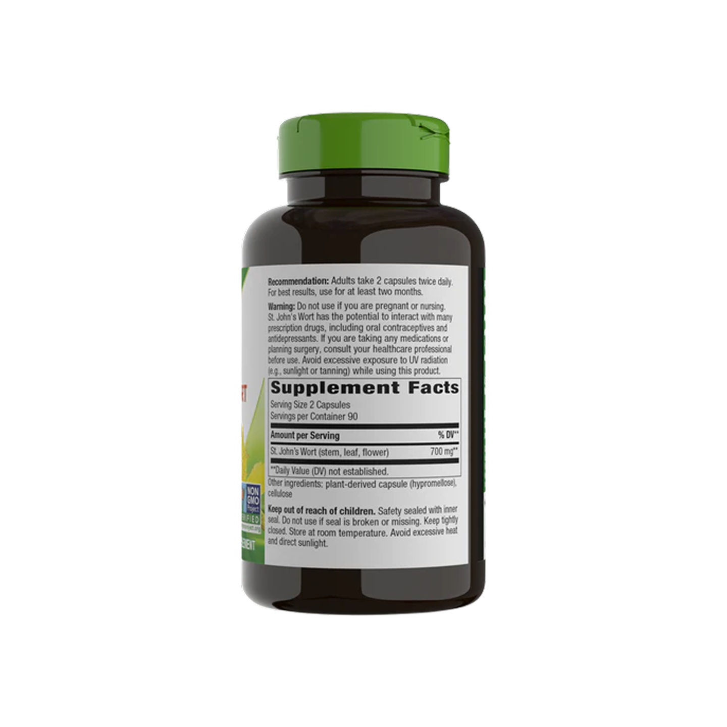 Nature’s Way St. John’s Wort 700 mg, 180 cápsulas
