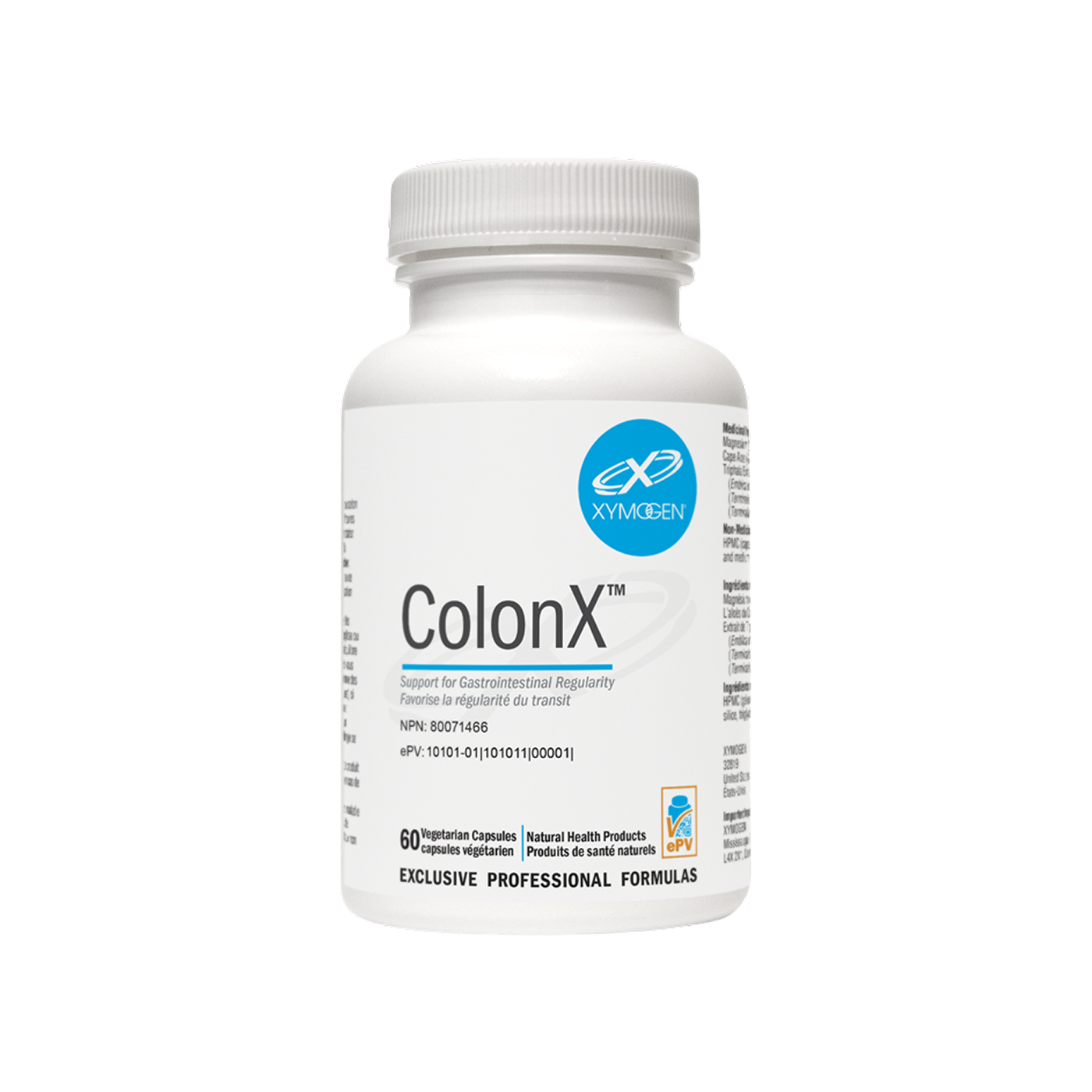 Xymogen ColonX, 60 cápsulas vegetales