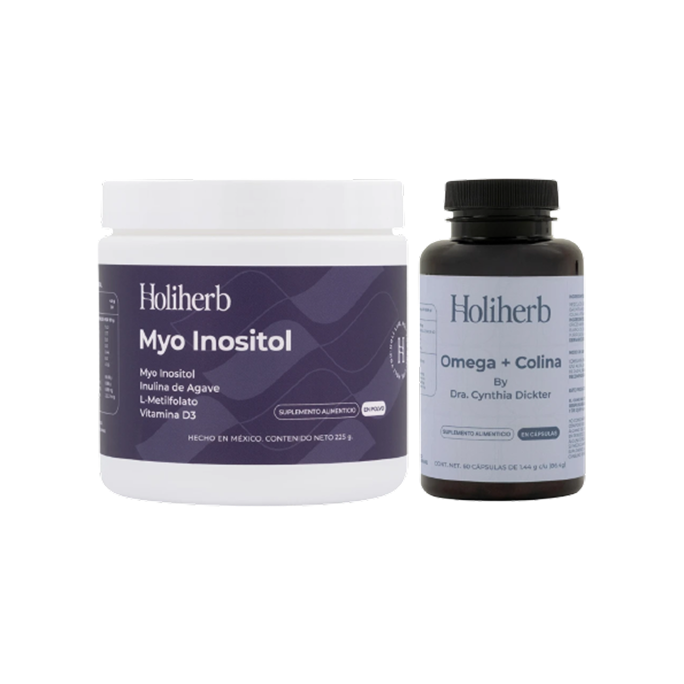 Holiherb Kit Myo Inositol + Omega + Colina