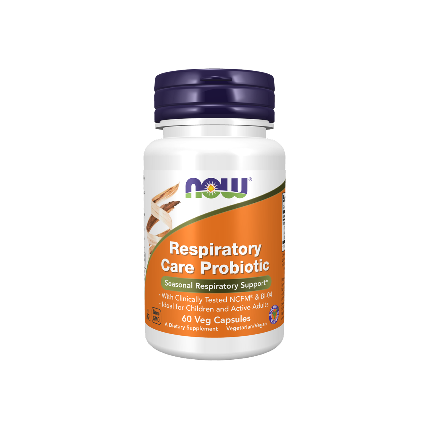 NOW Foods Respiratory Care Probiótico 60 cápsulas vegetales