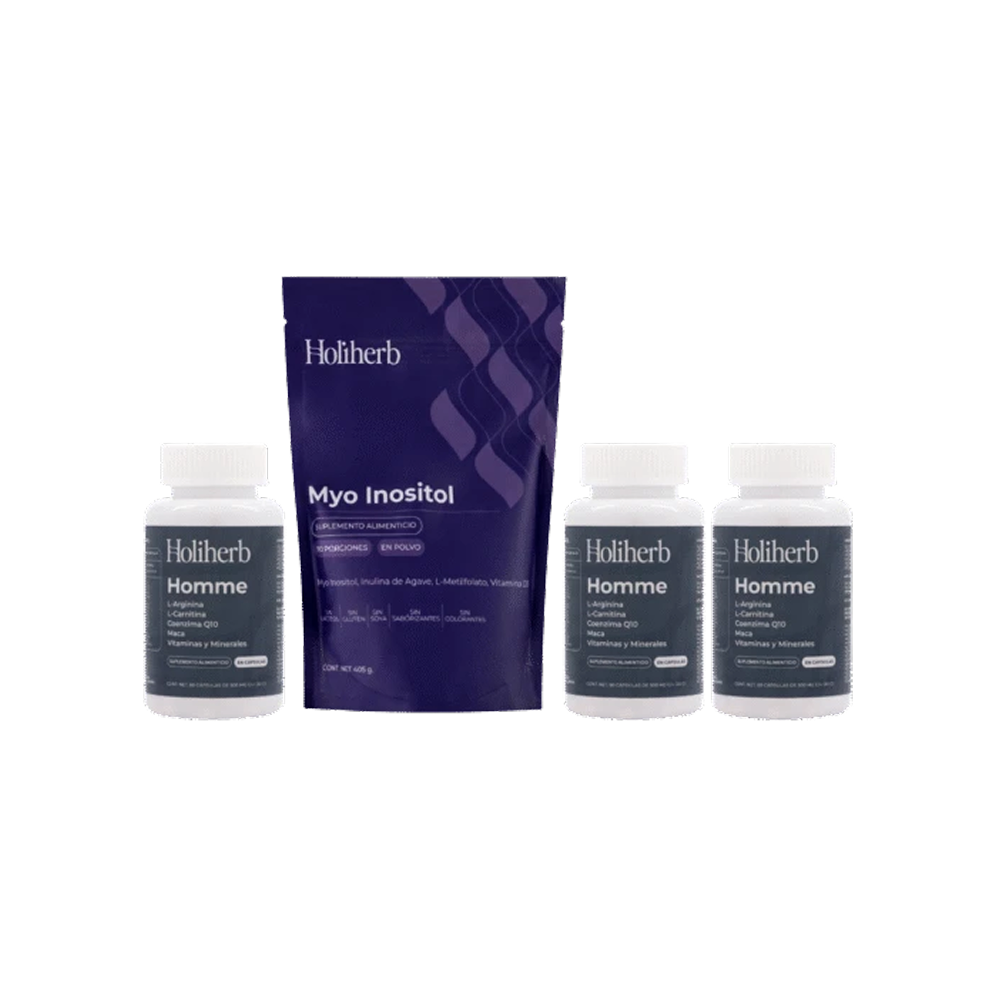 Holiherb Kit Fertilidad 3 Meses Hombres y Mujeres