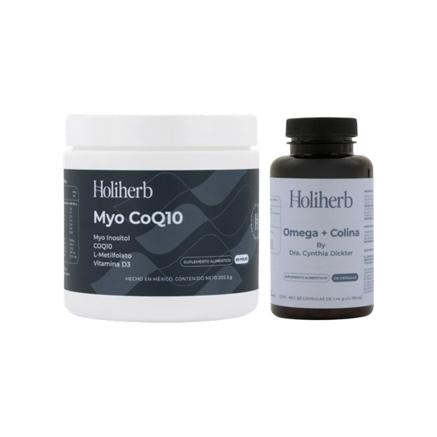 Holiherb Kit Myo Inositol con CoQ10 y Omega 3, 1 kit
