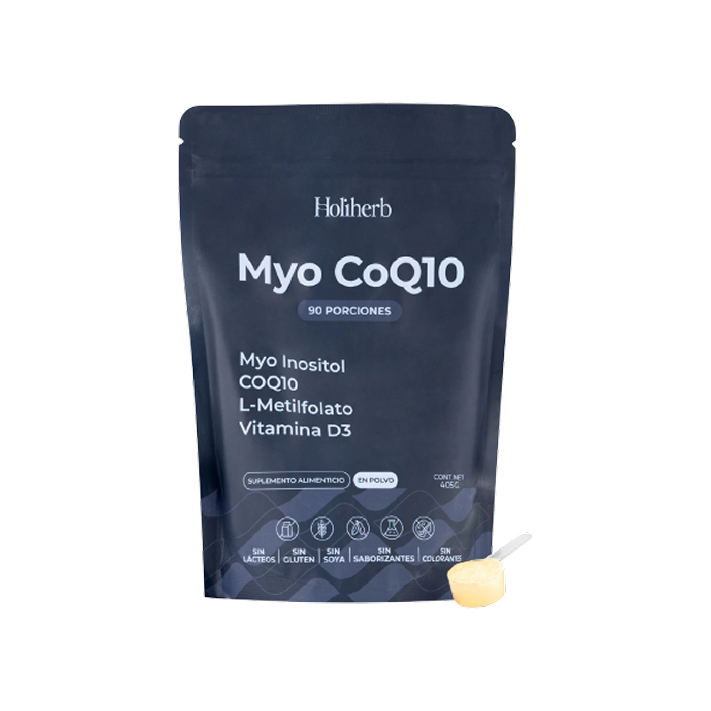 Holiherb Kit Fertilidad 3 Meses Myo Inositol con CoQ10 Homme, 1 kit