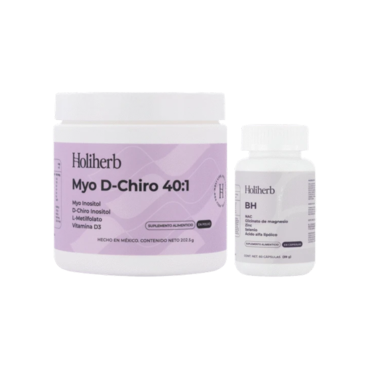 Holiherb Kit Myo D-Chiro Inositol 40:1 con BH, 1 kit