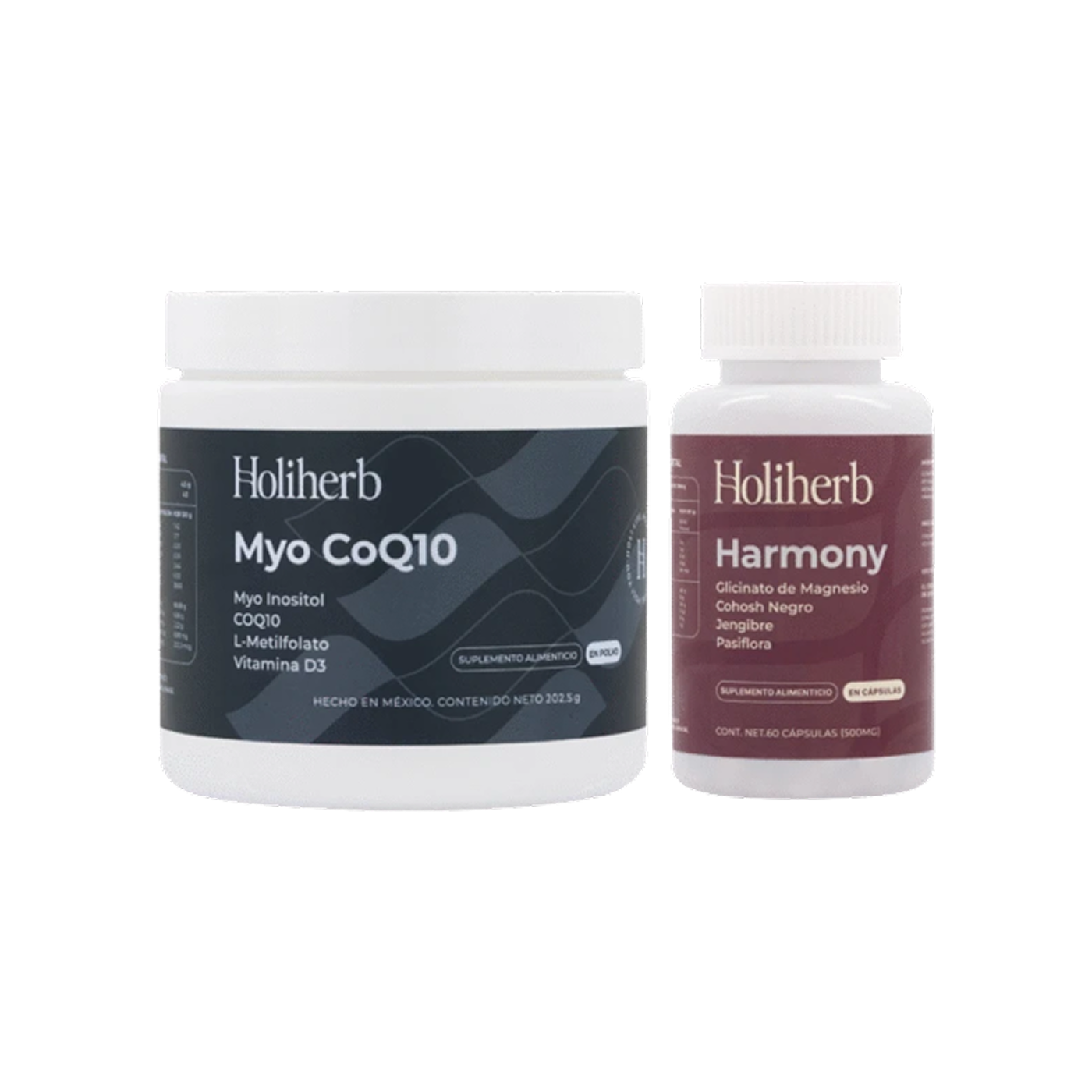 Holiherb Kit Myo Inositol con CoQ10 y Harmony, 1 kit