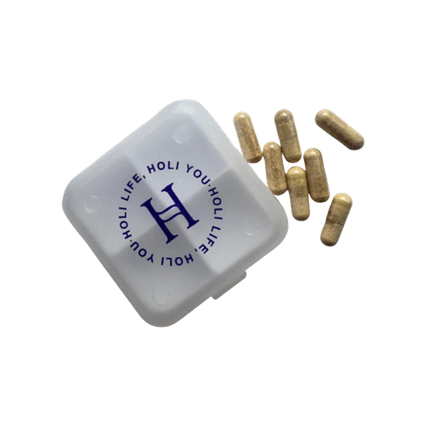 Holiherb Pastillero Organizador de Cápsulas y Tabletas