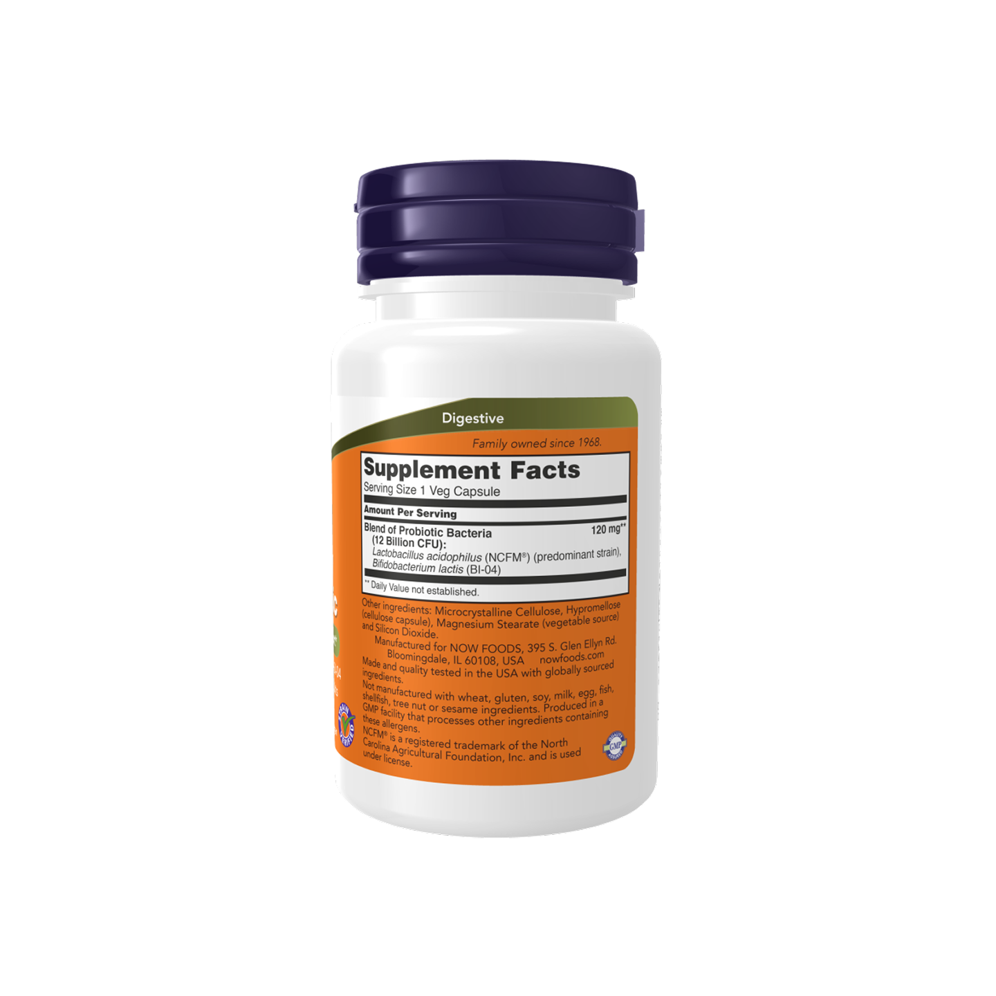 NOW Foods Respiratory Care Probiótico 60 cápsulas vegetales