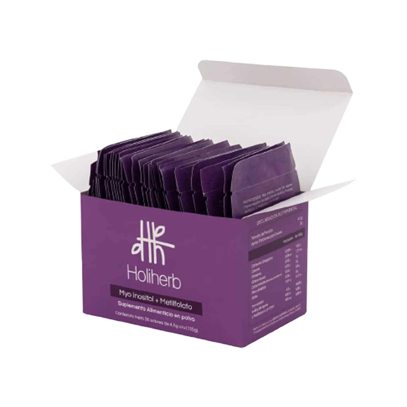 Holiherb Kit Myo Inositol + Metilfolato con Cápsulas BH, 3 meses