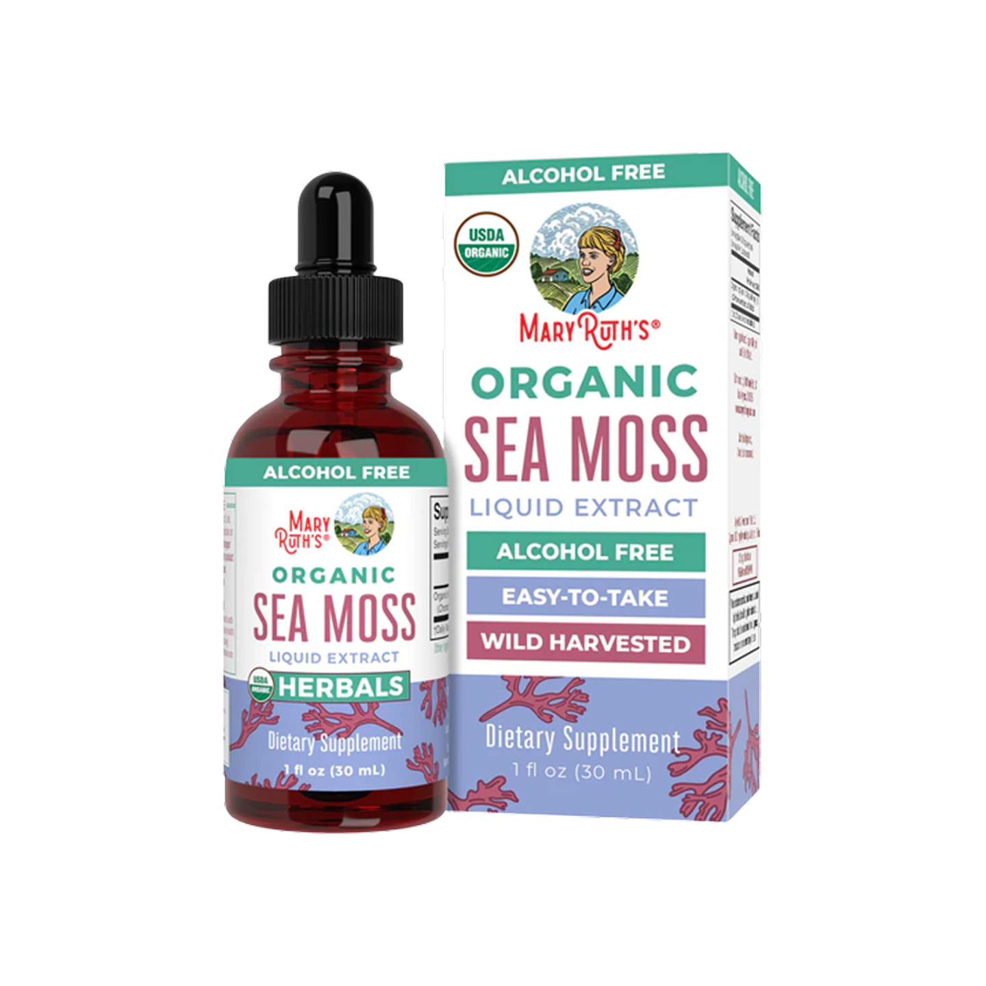 MaryRuth Organics Sea Moss Orgánico Líquido 30 ml