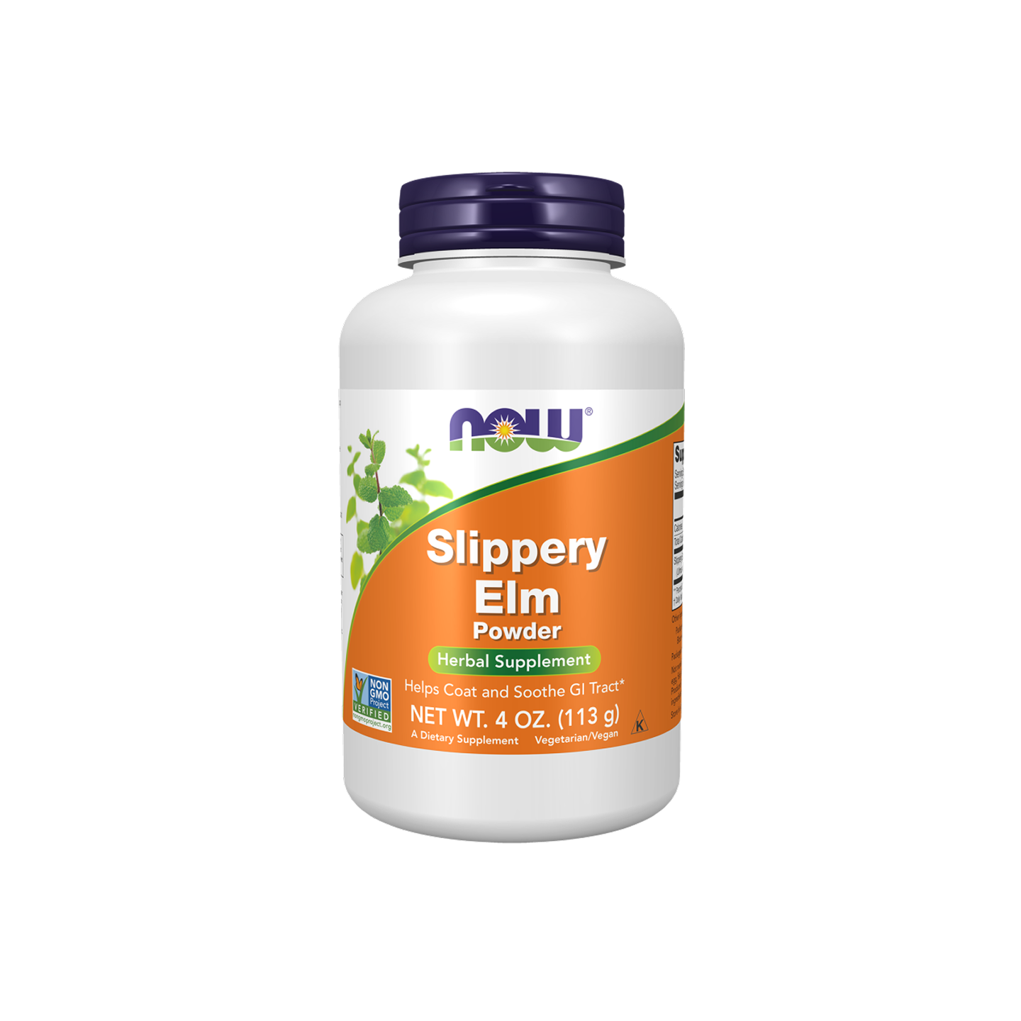 NOW Foods Polvo de Olmo Resbaladizo 113 g