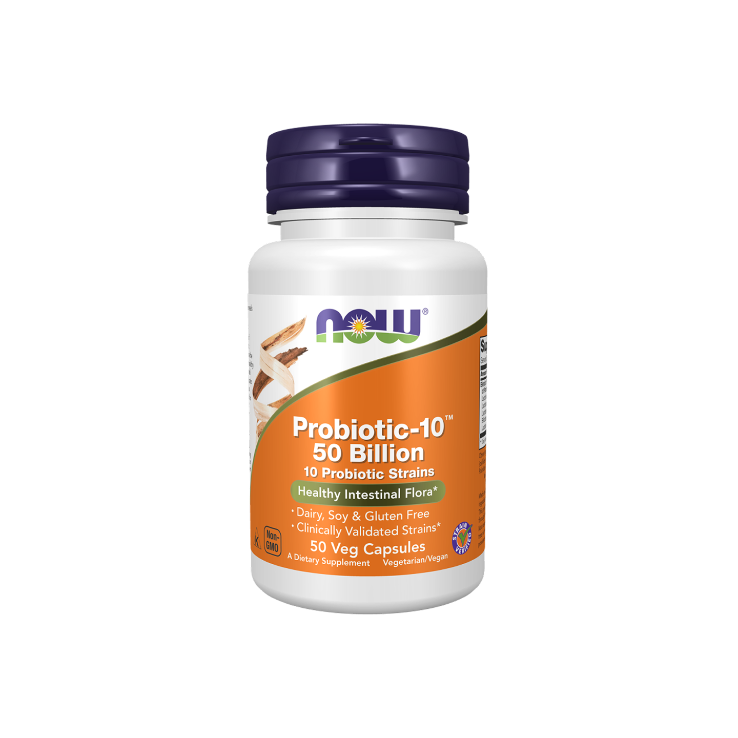 NOW Foods Probiótico 10-50 Billion 60 cápsulas vegetales