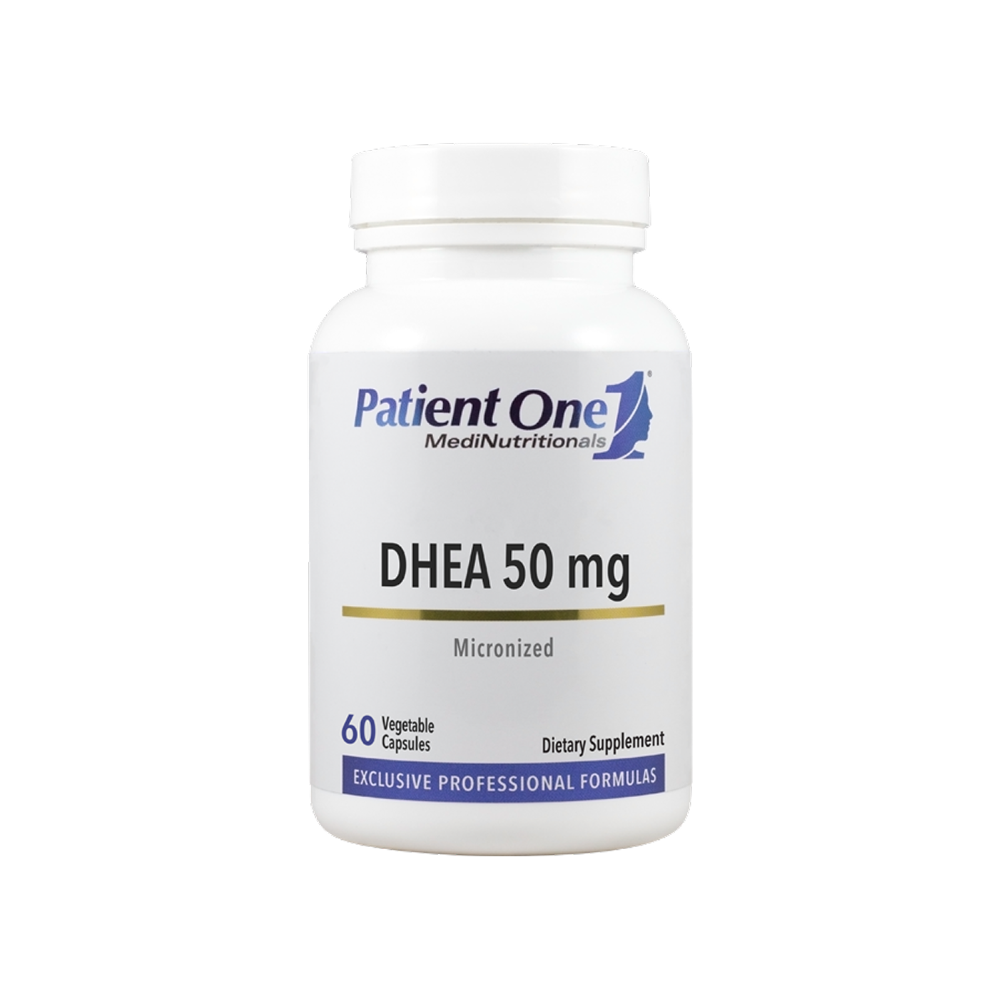 Patient One DHEA 50 mg, 60 cápsulas vegetales