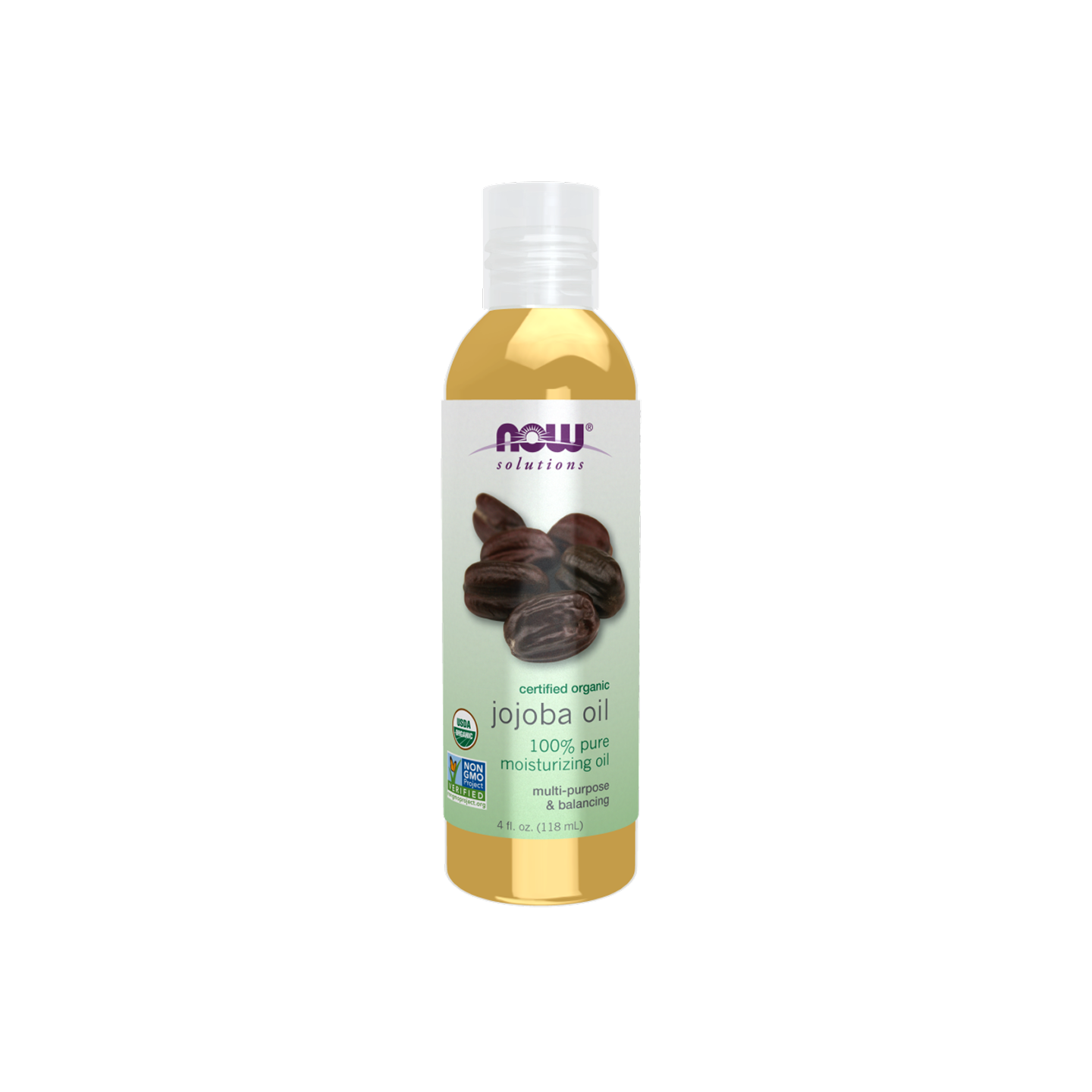 NOW Foods Aceite de Jojoba Orgánico 4 FL OZ (118 ml)