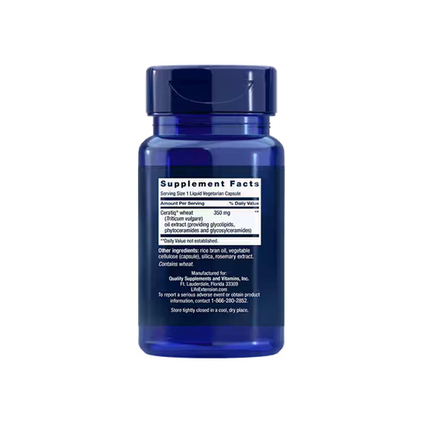 Life Extension Skin Restorative Ceramides 30 cápsulas líquidas vegetales