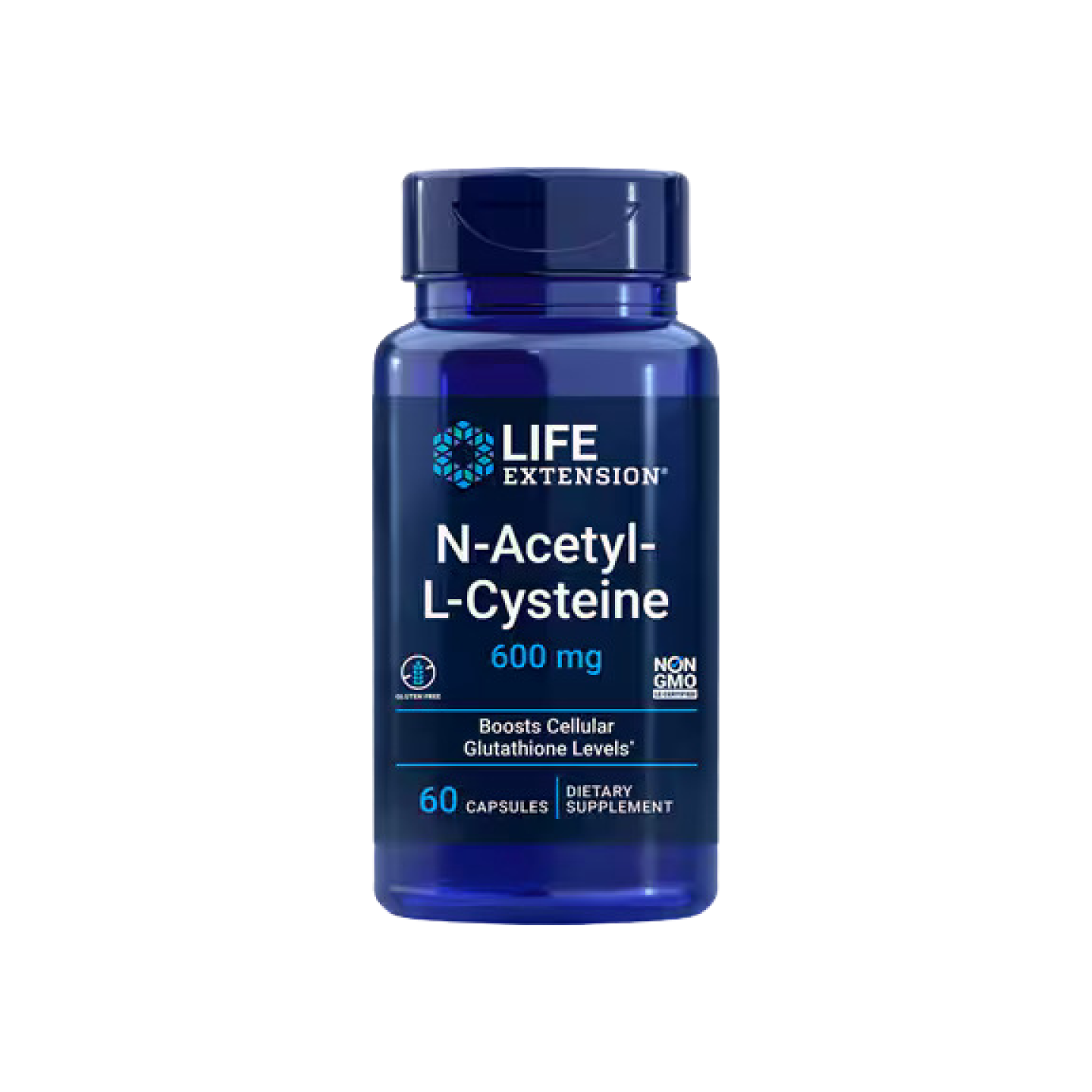 Life Extension NAC (N-acetil-L-cisteína), 60 cápsulas