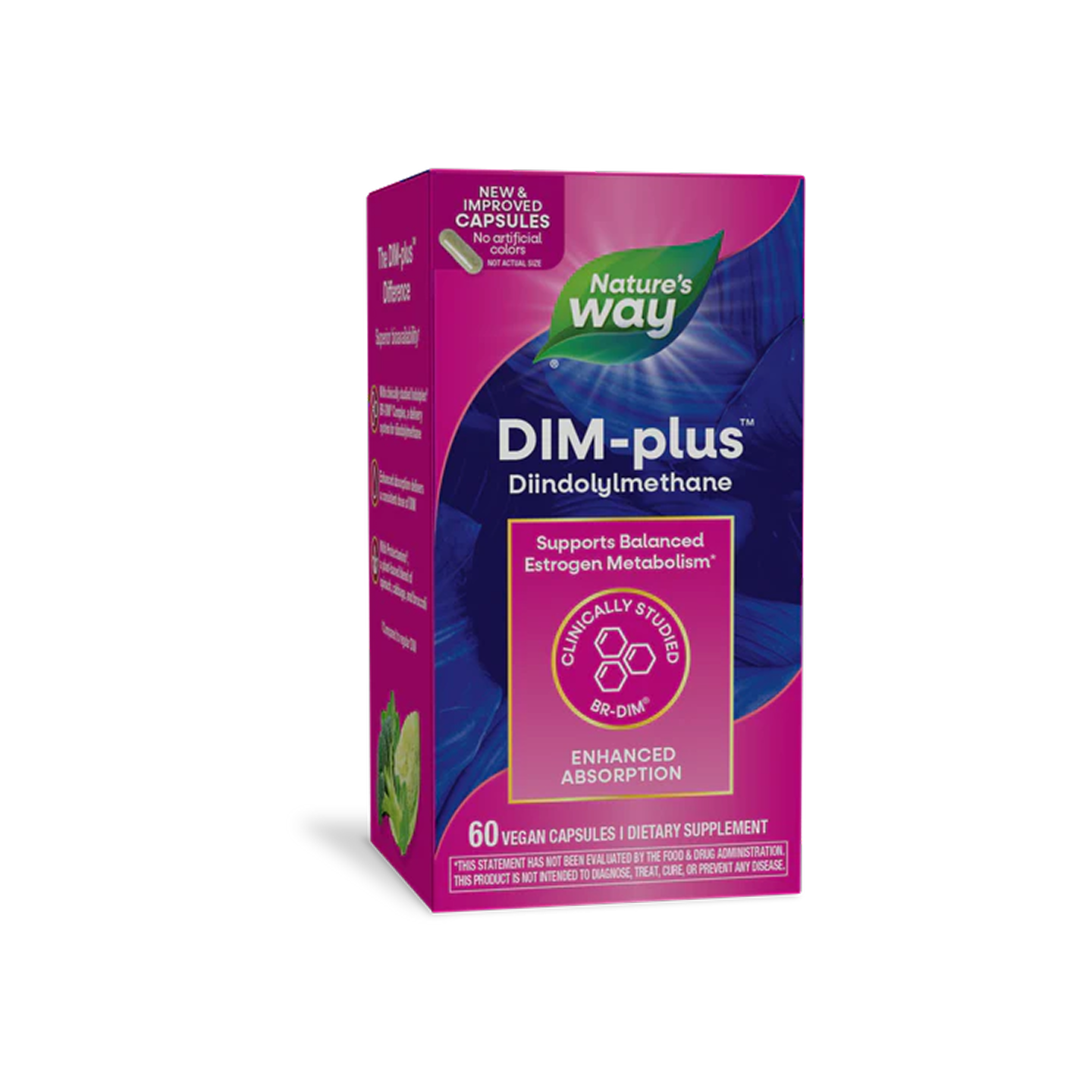 Nature’s Way DIM-Plus, 60 cápsulas