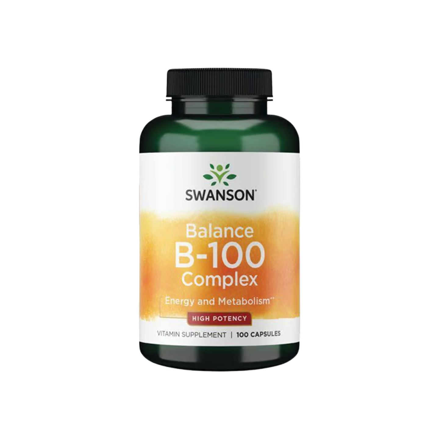 Swanson Balance B-100 Complex – Alta Potencia, 100 cápsulas