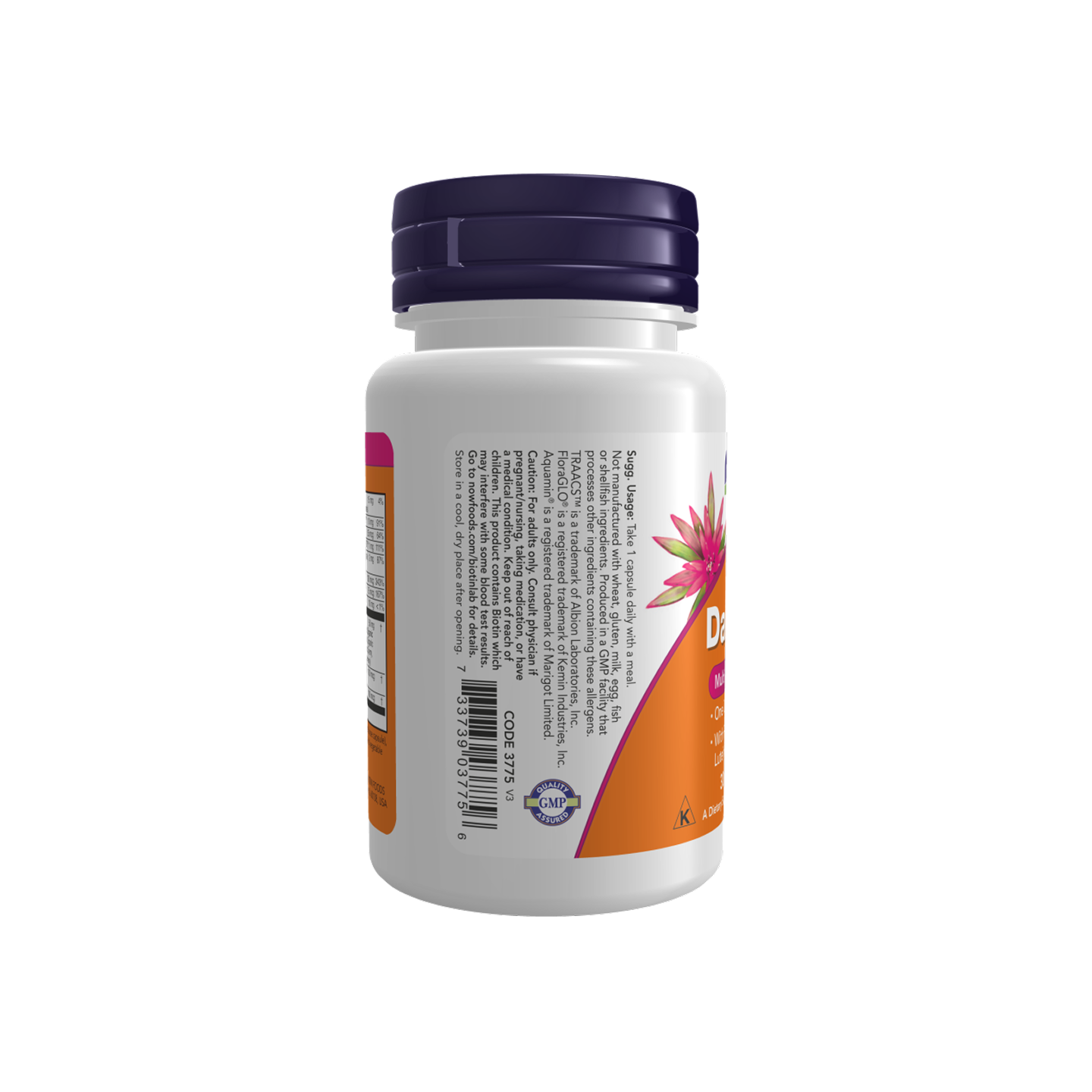 NOW Foods Daily Vits 30 cápsulas vegetales