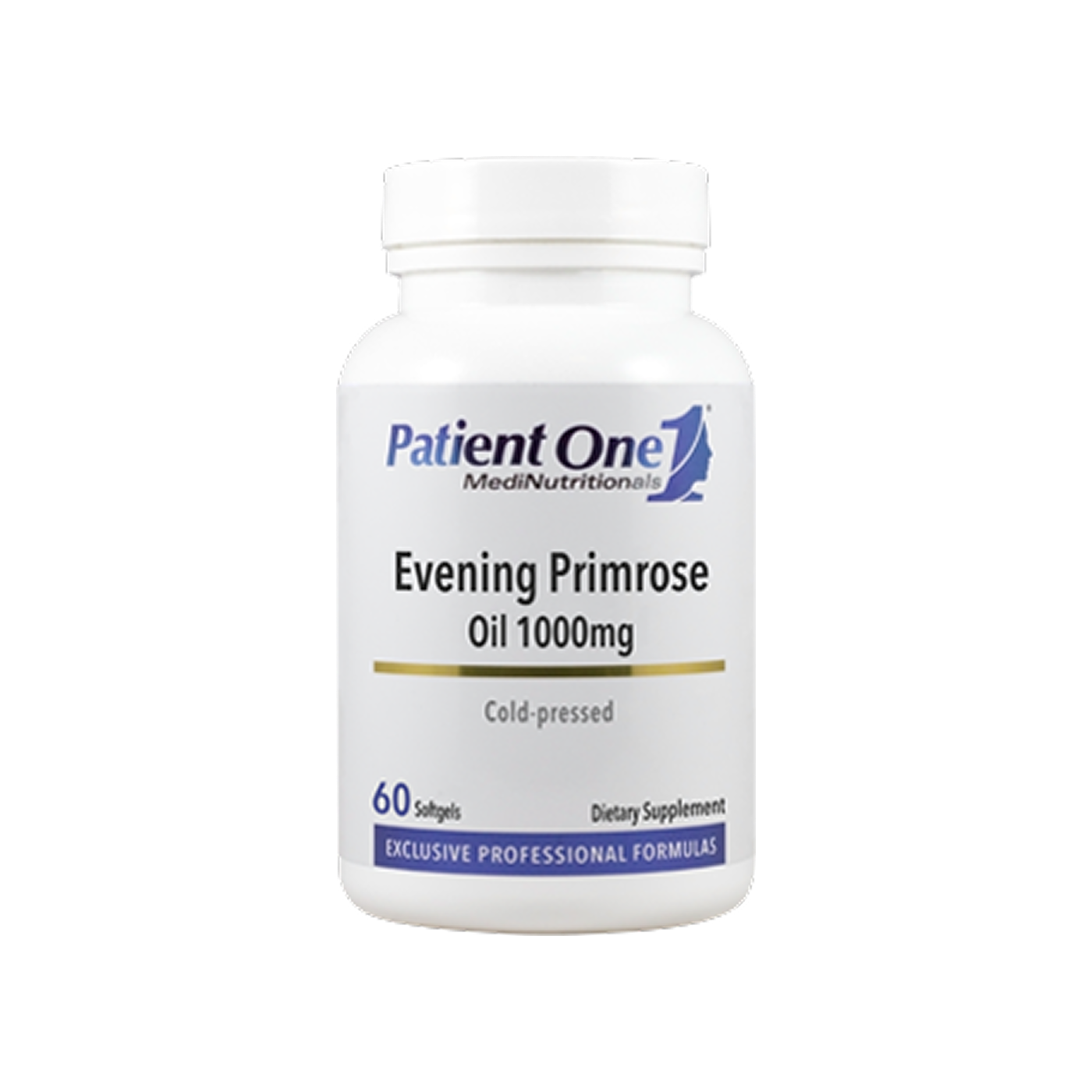 Patient One Aceite de Onagra 1000 mg, 60 cápsulas blandas