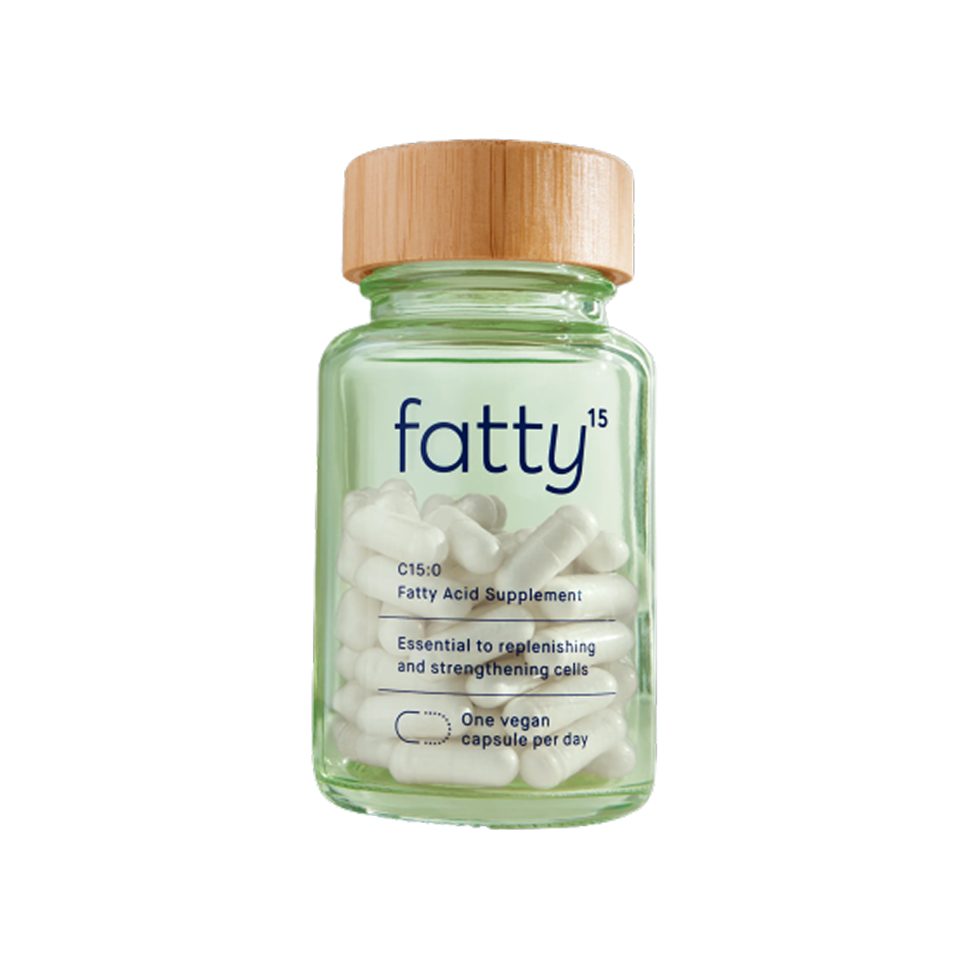 Fatty15 Your Essential Fatty Acid, 30 cápsulas veganas