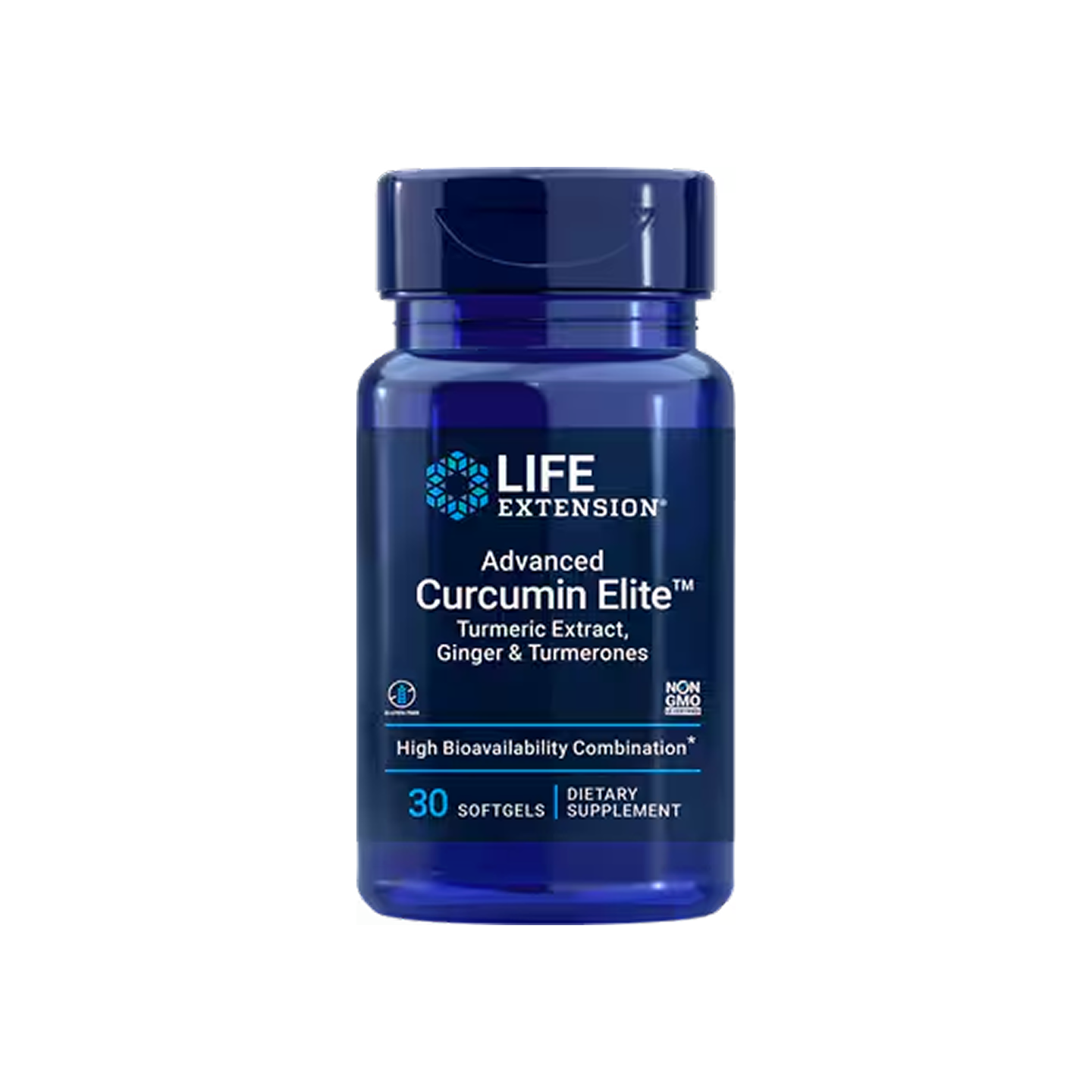 Life Extension Advanced Curcumin Elite Ginger & Turmerones – 30 cápsulas blandas