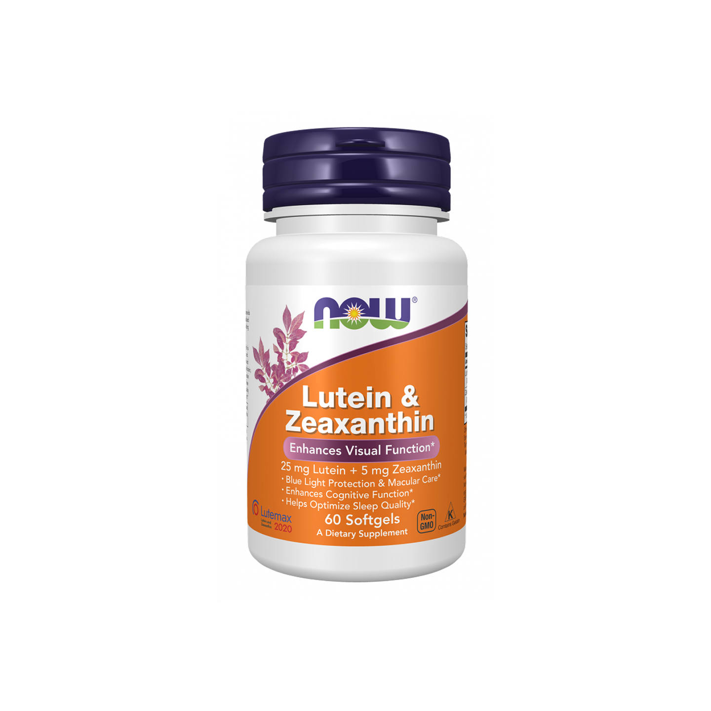 NOW Foods Luteína y Zeaxantina 60 Softgels