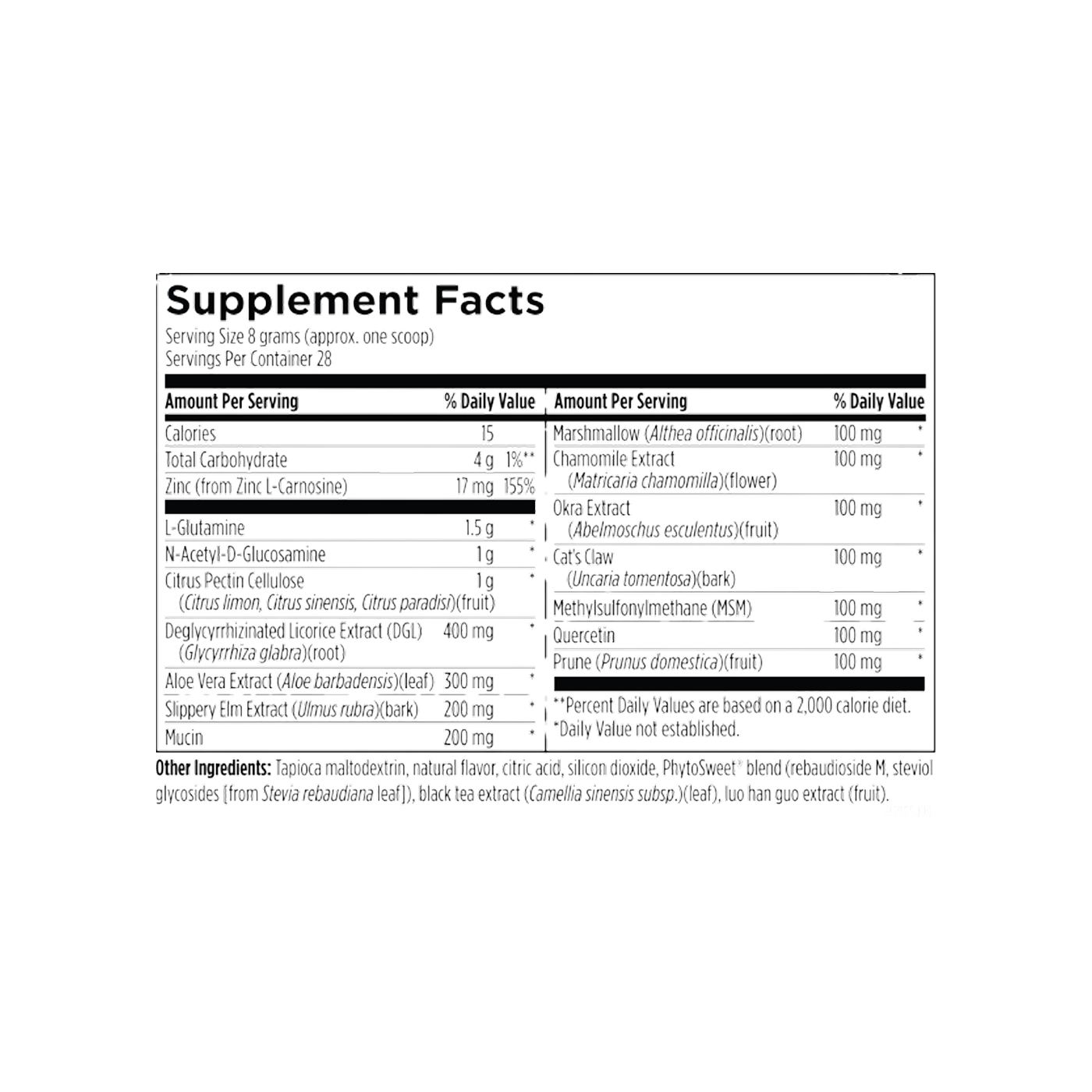 Designs for Health GI Revive en polvo 225 g