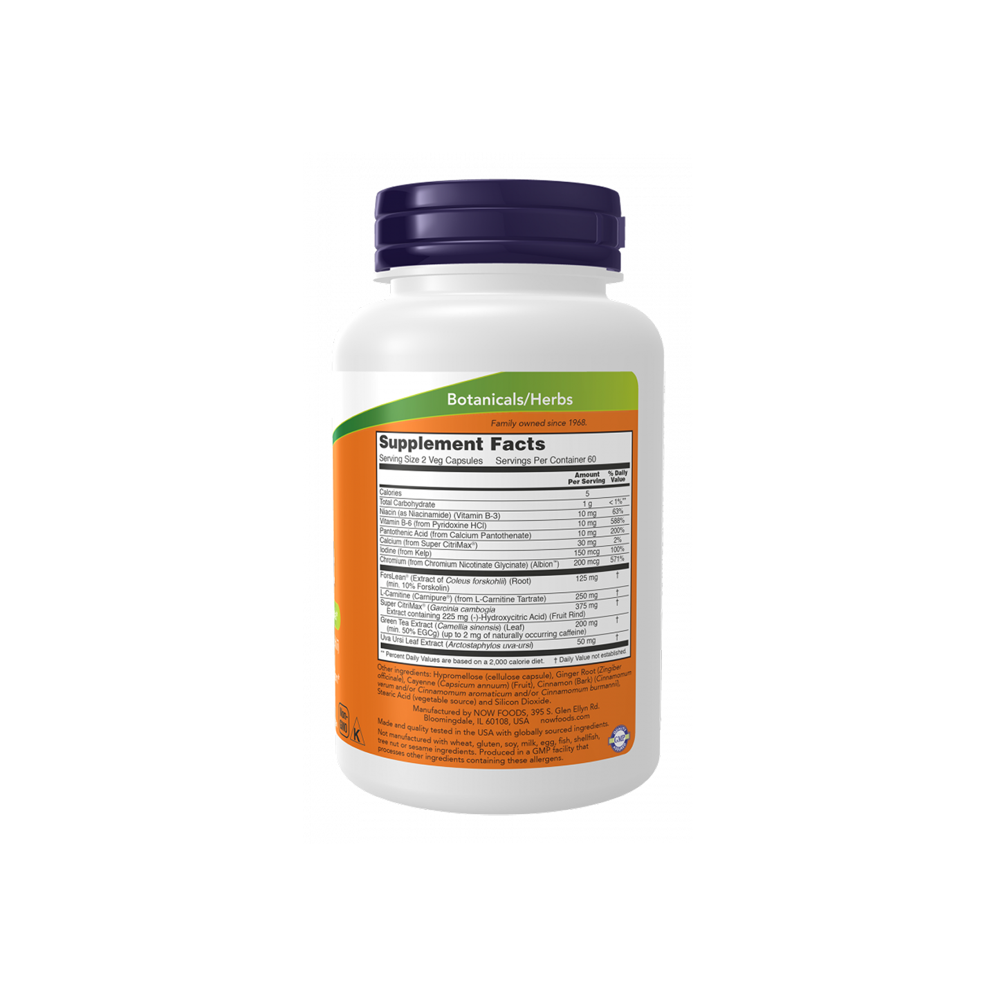 NOW Foods Diet Support 120 cápsulas vegetales