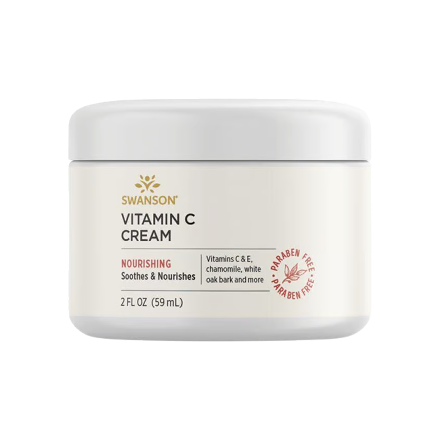 Swanson Premium Crema de Vitamina C 98% Natural 2 fl oz (59 ml)