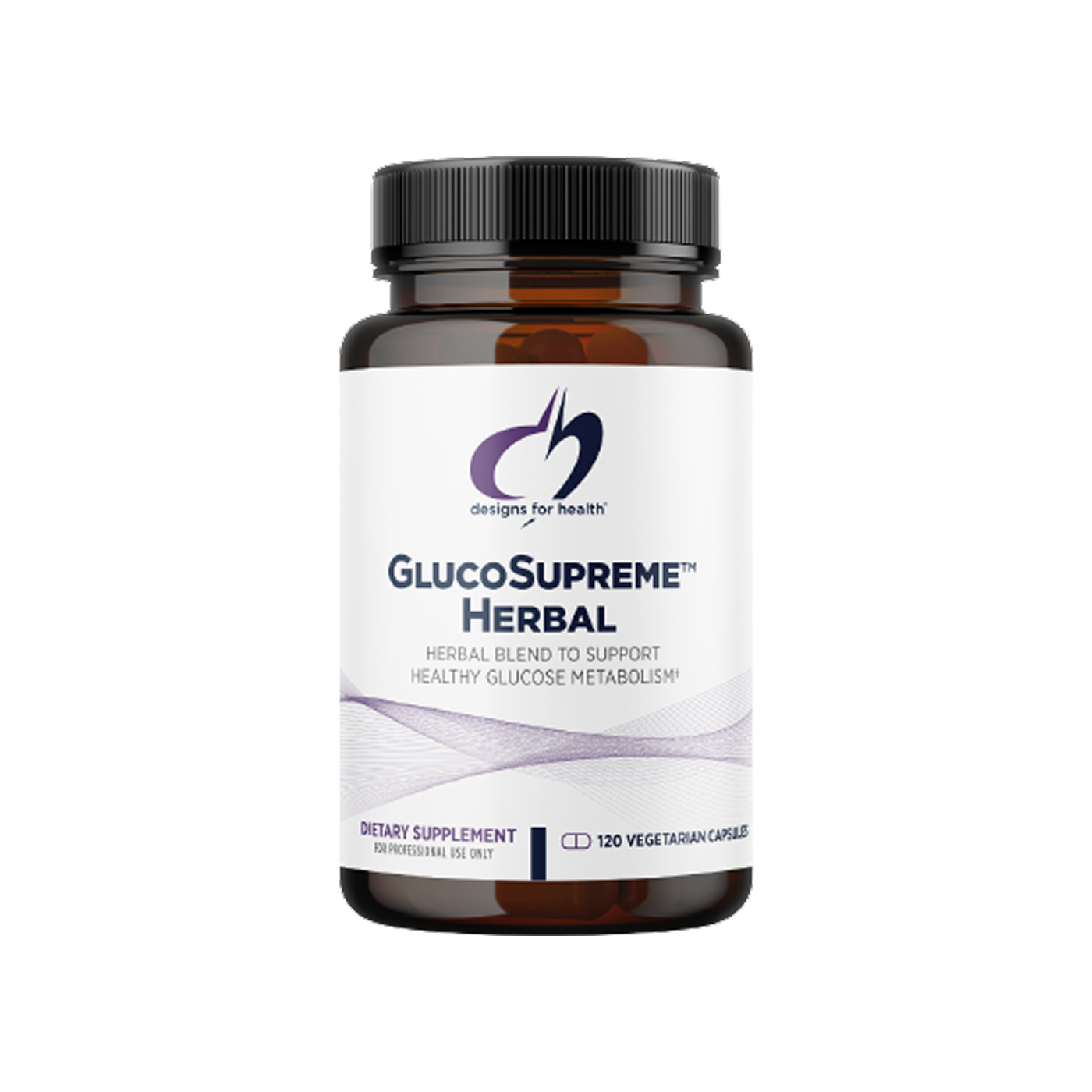 Designs for Health GlucoSupreme Herbal 120 cápsulas