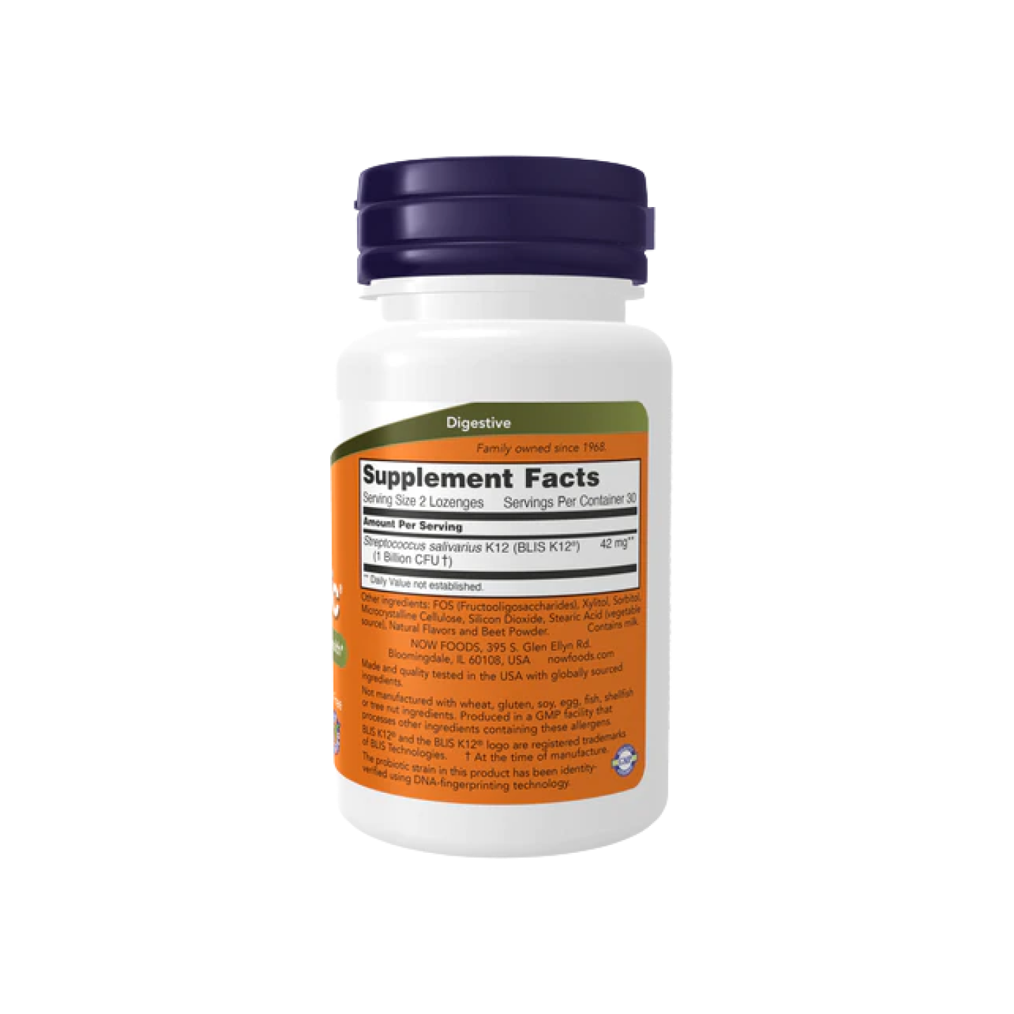 Pastillas OralBiotic 42mg (60 Lozenges)