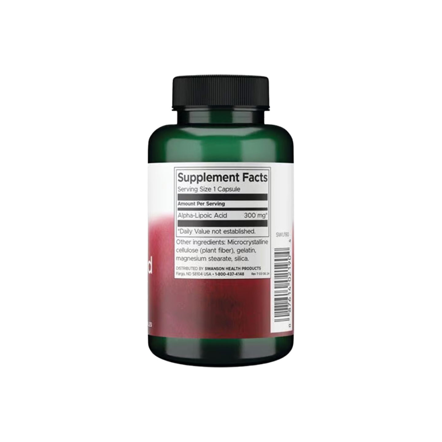 Swanson Ultra Ácido Alfa Lipoico 300 mg, 120 cápsulas