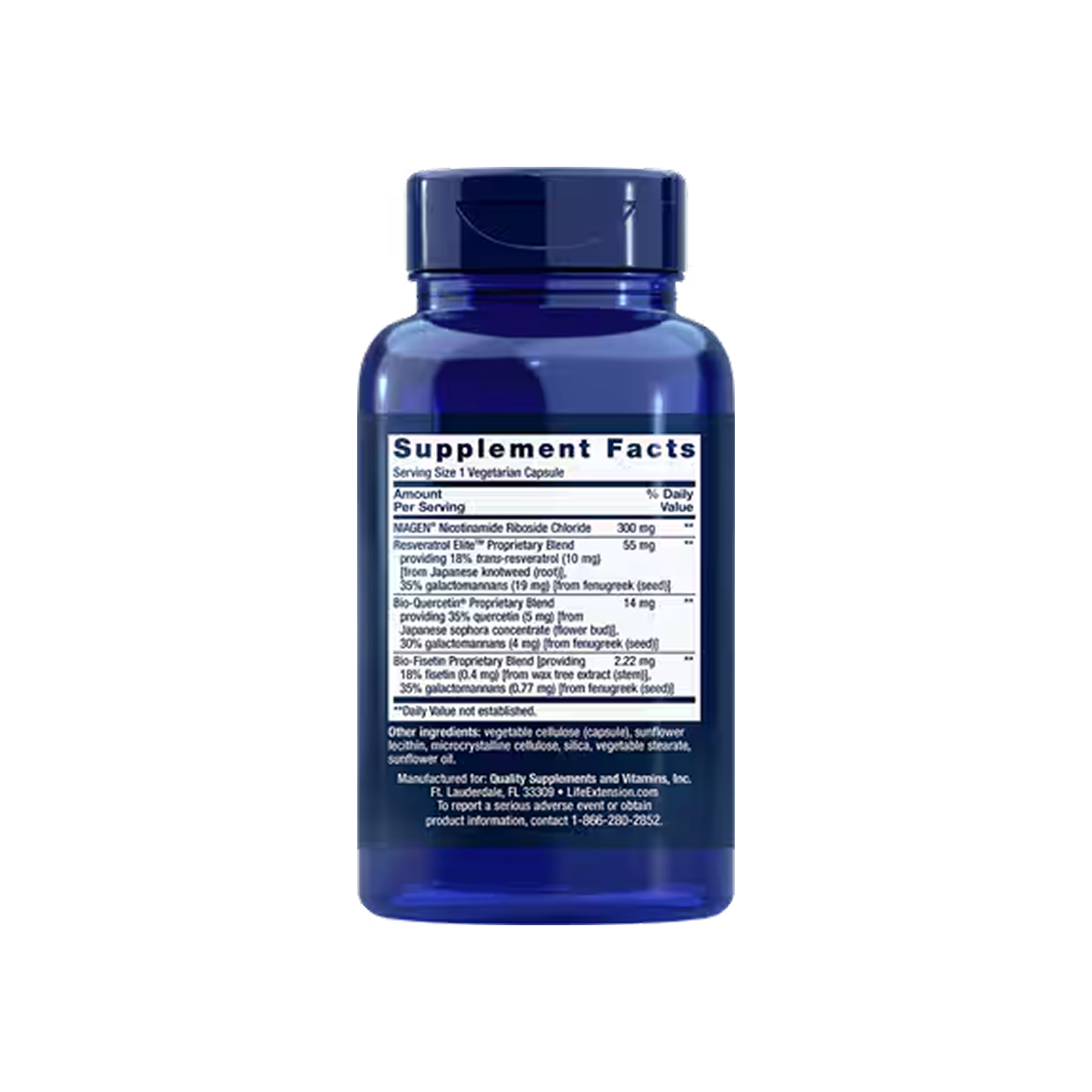 Life Extension NAD+ Cell Regenerator™ y Resveratrol Elite™, 30 cápsulas vegetarianas