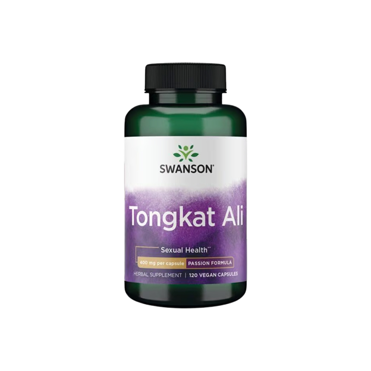 Swanson Passion Tongkat Ali 400 mg, 120 cápsulas