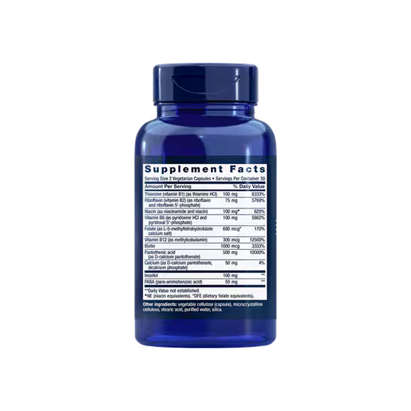 Life Extension BioActive Complete B-Complex, 60 cápsulas vegetarianas